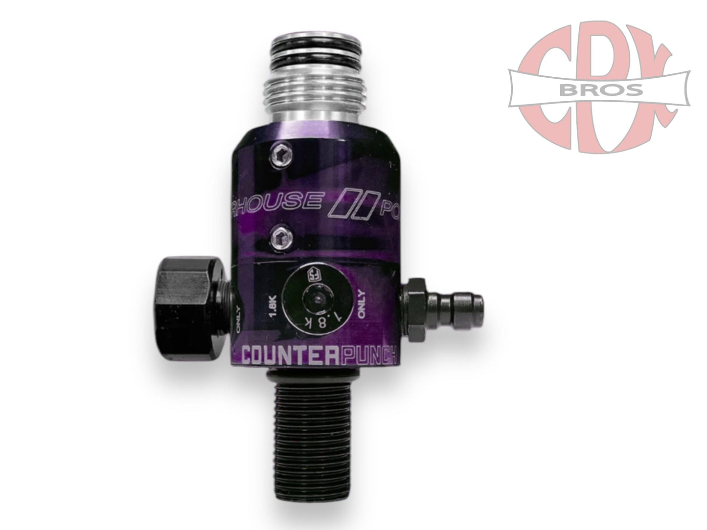 Used NEW POWERHOUSE COUNTERPUNCH REGULATOR - ACID WASH PURPLE BLACK Paintball Gun from CPXBrosPaintball Buy/Sell/Trade Paintball Markers, New Paintball Guns, Paintball Hoppers, Paintball Masks, and Hormesis Headbands