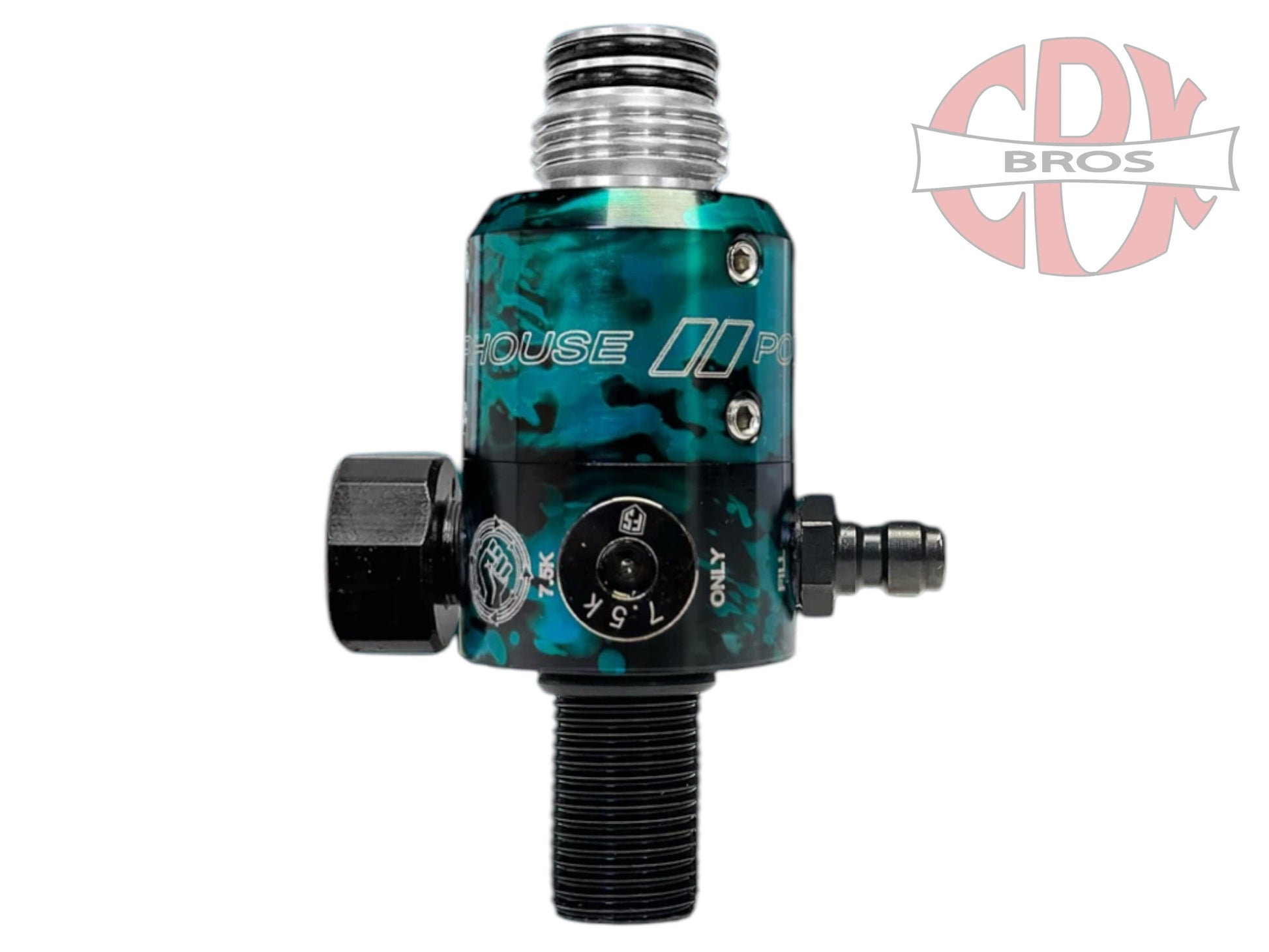 Used NEW POWERHOUSE COUNTERPUNCH REGULATOR - ACID WASH TEAL BLACK Paintball Gun from CPXBrosPaintball Buy/Sell/Trade Paintball Markers, New Paintball Guns, Paintball Hoppers, Paintball Masks, and Hormesis Headbands