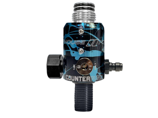 Used NEW POWERHOUSE COUNTERPUNCH REGULATOR - Black/Blue Splash Paintball Gun from CPXBrosPaintball Buy/Sell/Trade Paintball Markers, New Paintball Guns, Paintball Hoppers, Paintball Masks, and Hormesis Headbands