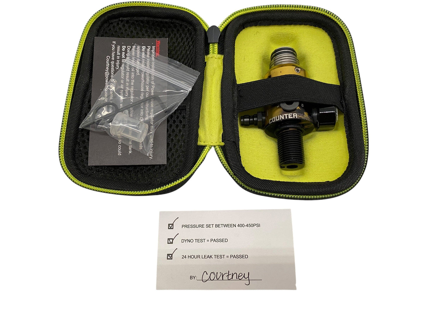 Used NEW Powerhouse Counterpunch Regulator Black/Gold Acid Paintball Gun from CPXBrosPaintball Buy/Sell/Trade Paintball Markers, New Paintball Guns, Paintball Hoppers, Paintball Masks, and Hormesis Headbands