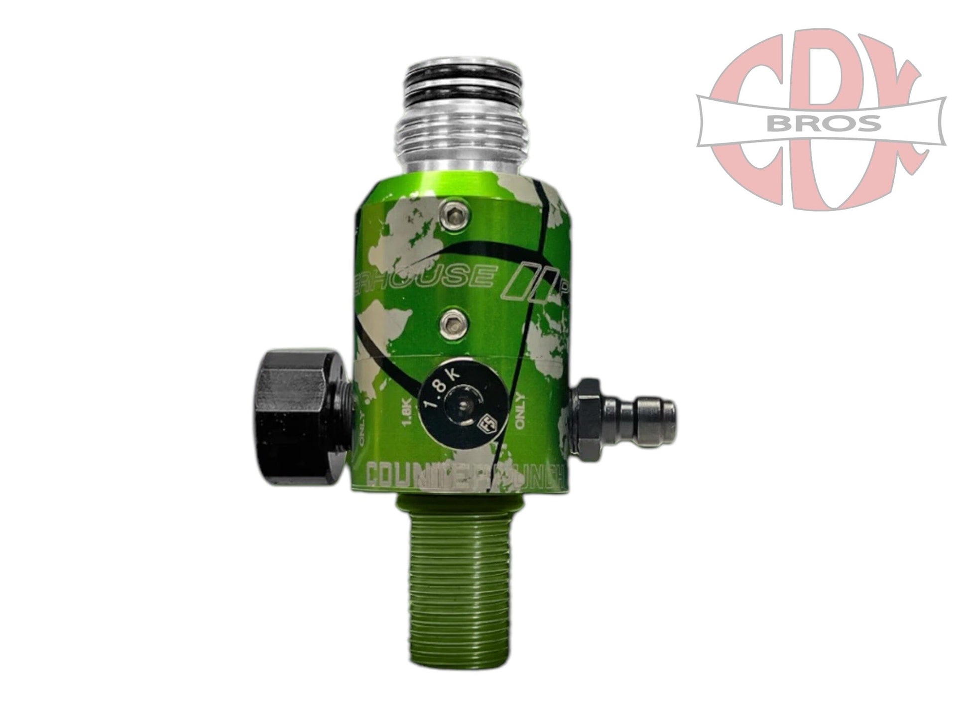 Used NEW POWERHOUSE COUNTERPUNCH REGULATOR - EMERALD BURST Paintball Gun from CPXBrosPaintball Buy/Sell/Trade Paintball Markers, New Paintball Guns, Paintball Hoppers, Paintball Masks, and Hormesis Headbands