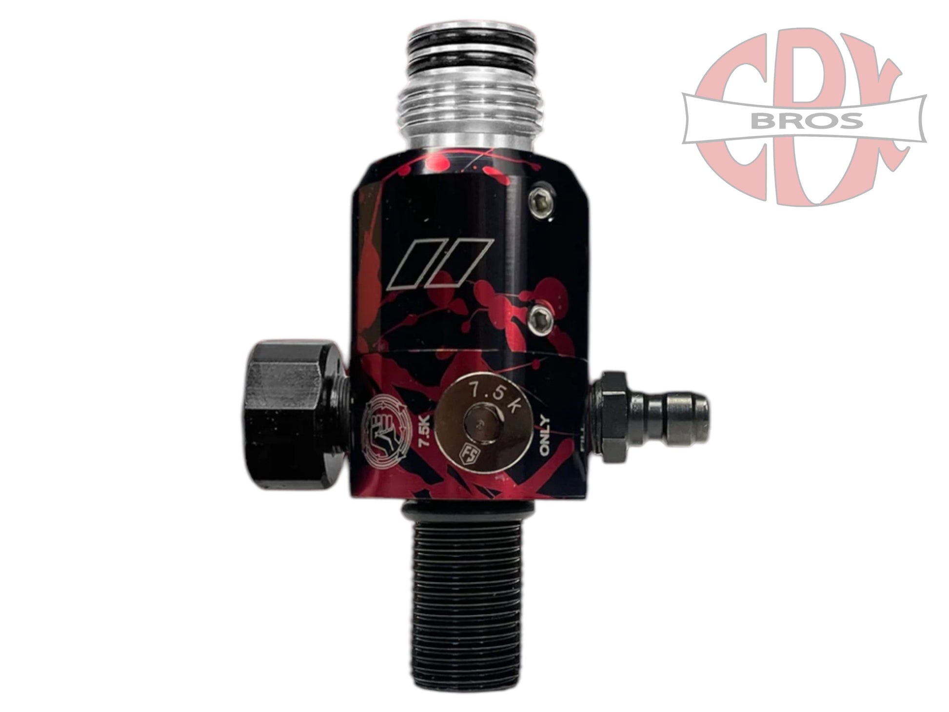 Used NEW POWERHOUSE COUNTERPUNCH REGULATOR - RED BLACK SPLASH Paintball Gun from CPXBrosPaintball Buy/Sell/Trade Paintball Markers, New Paintball Guns, Paintball Hoppers, Paintball Masks, and Hormesis Headbands