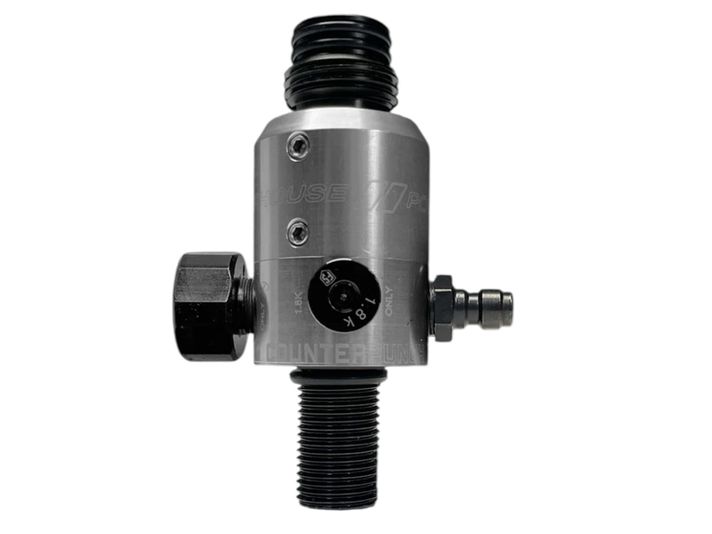 Used NEW POWERHOUSE COUNTERPUNCH REGULATOR - Silver Paintball Gun from CPXBrosPaintball Buy/Sell/Trade Paintball Markers, New Paintball Guns, Paintball Hoppers, Paintball Masks, and Hormesis Headbands