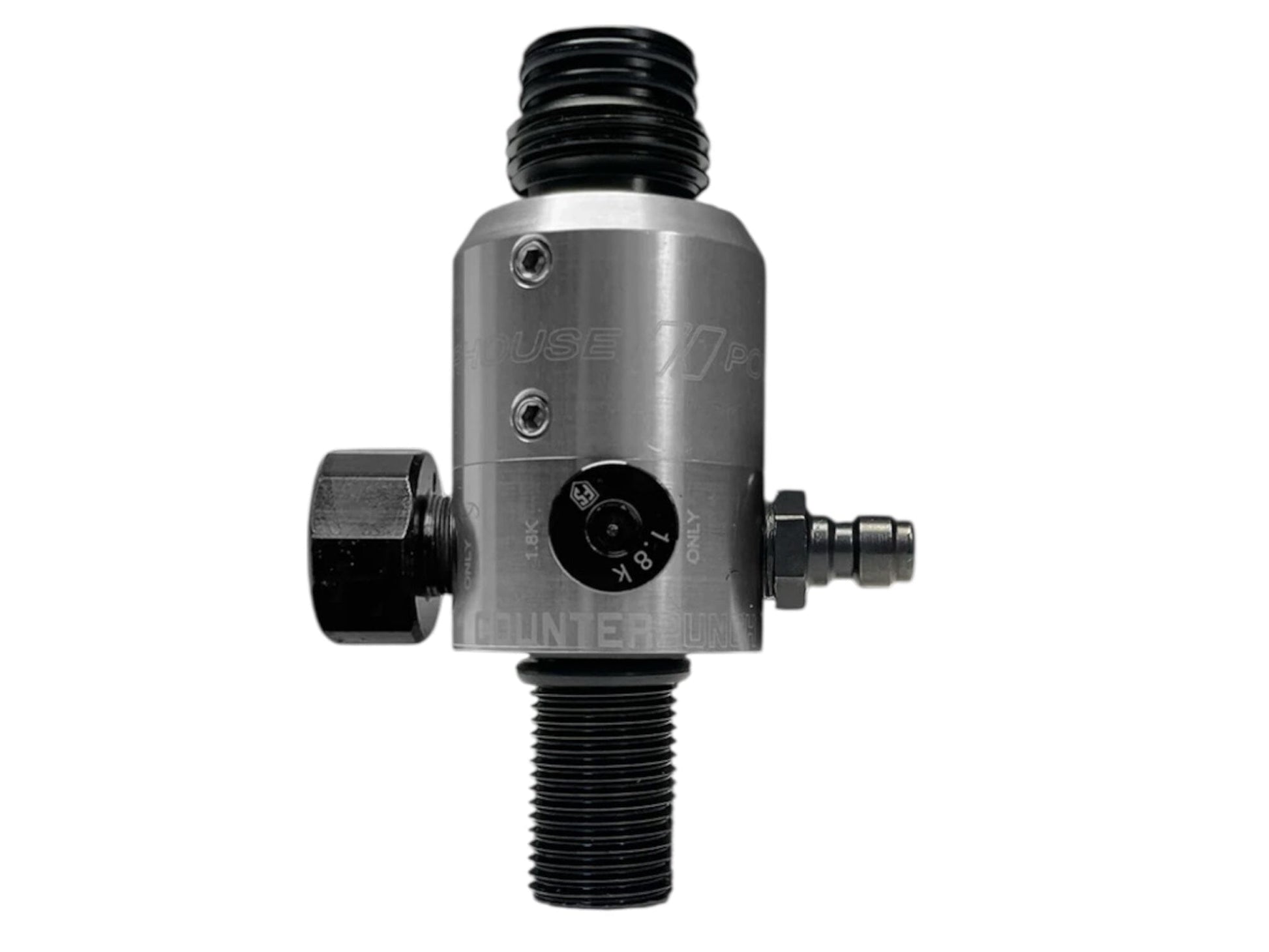 Used NEW POWERHOUSE COUNTERPUNCH REGULATOR - Silver Paintball Gun from CPXBrosPaintball Buy/Sell/Trade Paintball Markers, New Paintball Guns, Paintball Hoppers, Paintball Masks, and Hormesis Headbands
