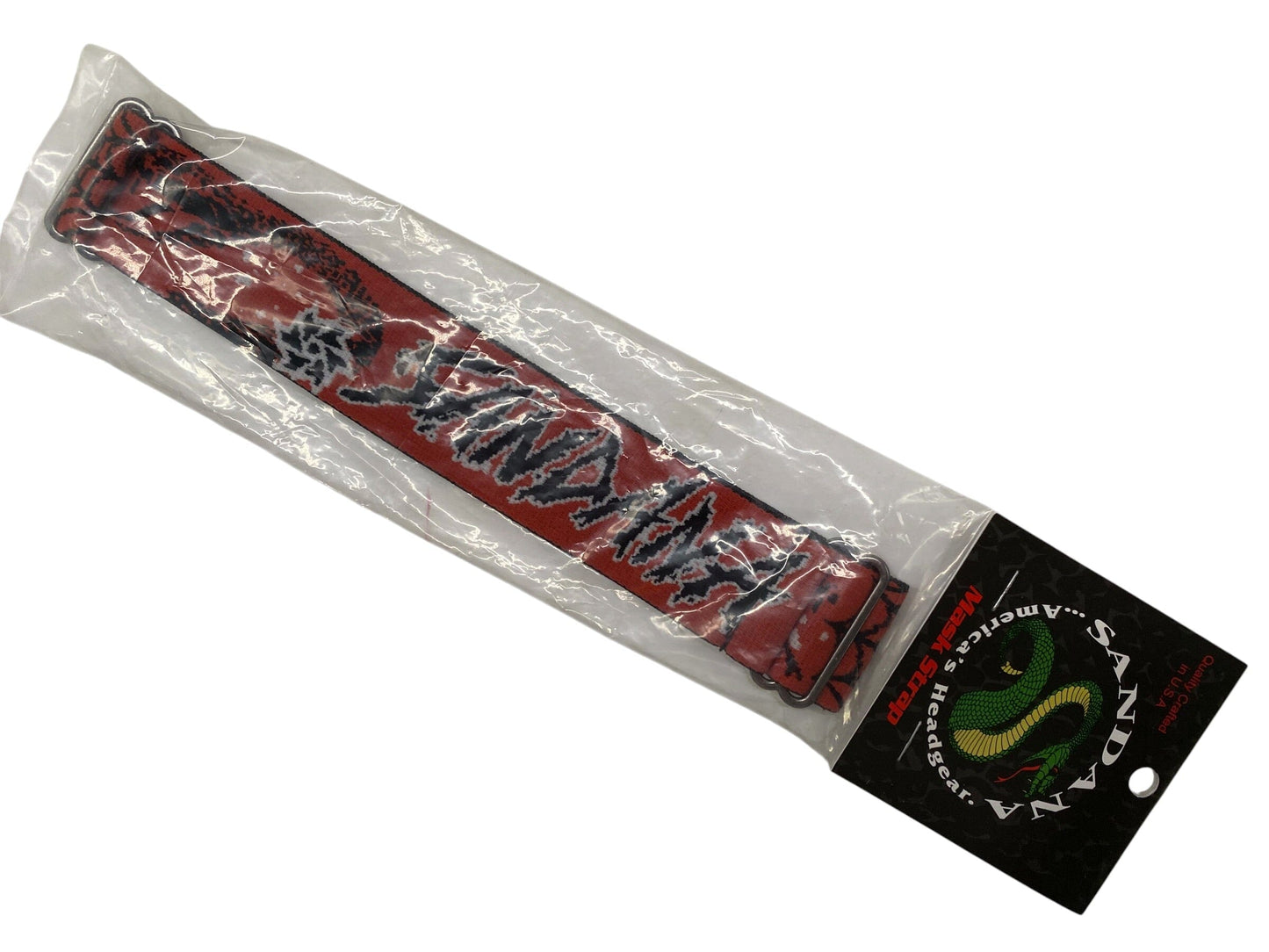 Used NEW Primal X Sandana Woven Universal Mask Strap Halloween 'Web' Collection - Red Paintball Gun from CPXBrosPaintball Buy/Sell/Trade Paintball Markers, New Paintball Guns, Paintball Hoppers, Paintball Masks, and Hormesis Headbands