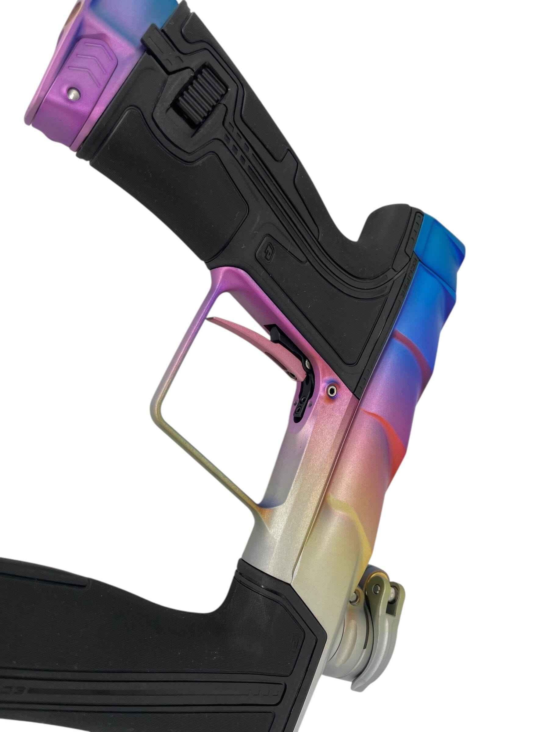 Used NEW Project Scales Geo R5 Aurora Fade Paintball Gun from CPXBrosPaintball Buy/Sell/Trade Paintball Markers, New Paintball Guns, Paintball Hoppers, Paintball Masks, and Hormesis Headbands
