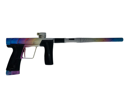 Used NEW Project Scales Geo R5 Aurora Fade Paintball Gun from CPXBrosPaintball Buy/Sell/Trade Paintball Markers, New Paintball Guns, Paintball Hoppers, Paintball Masks, and Hormesis Headbands