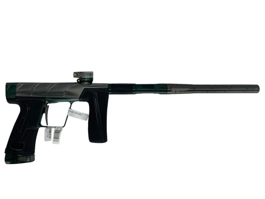 Used NEW Project Scales Geo R5-Medium Grey/British Racing Green Paintball Gun from CPXBrosPaintball Buy/Sell/Trade Paintball Markers, New Paintball Guns, Paintball Hoppers, Paintball Masks, and Hormesis Headbands