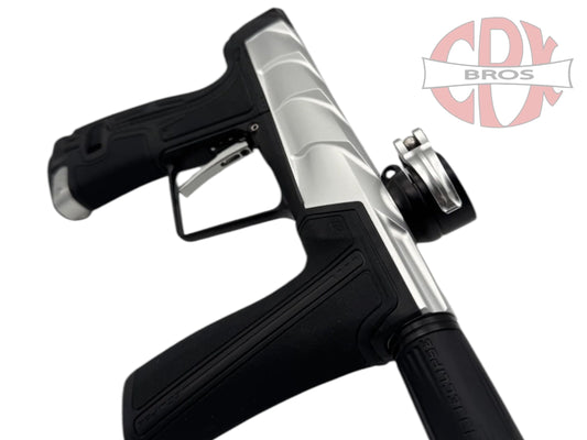 Used NEW Project Scales Geo R5-Silver/Black Paintball Gun from CPXBrosPaintball Buy/Sell/Trade Paintball Markers, New Paintball Guns, Paintball Hoppers, Paintball Masks, and Hormesis Headbands