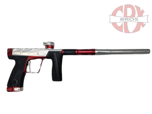 Used NEW Project Scales Geo R5-Silver/Red Paintball Gun from CPXBrosPaintball Buy/Sell/Trade Paintball Markers, New Paintball Guns, Paintball Hoppers, Paintball Masks, and Hormesis Headbands