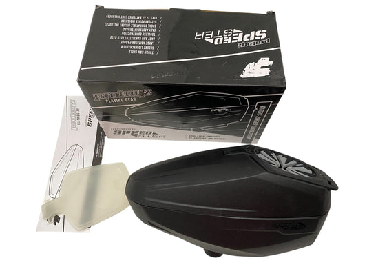Used NEW Protoyz Speedster Multi-Caliber Paintball Loader By Planet Eclipse - Black Paintball Gun from CPXBrosPaintball Buy/Sell/Trade Paintball Markers, New Paintball Guns, Paintball Hoppers, Paintball Masks, and Hormesis Headbands