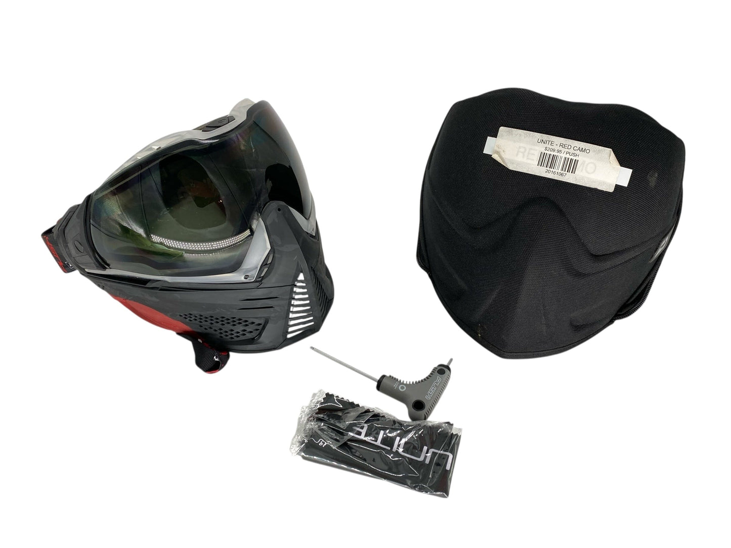 Used NEW Push Unite Paintball Mask Paintball Gun from CPXBrosPaintball Buy/Sell/Trade Paintball Markers, New Paintball Guns, Paintball Hoppers, Paintball Masks, and Hormesis Headbands