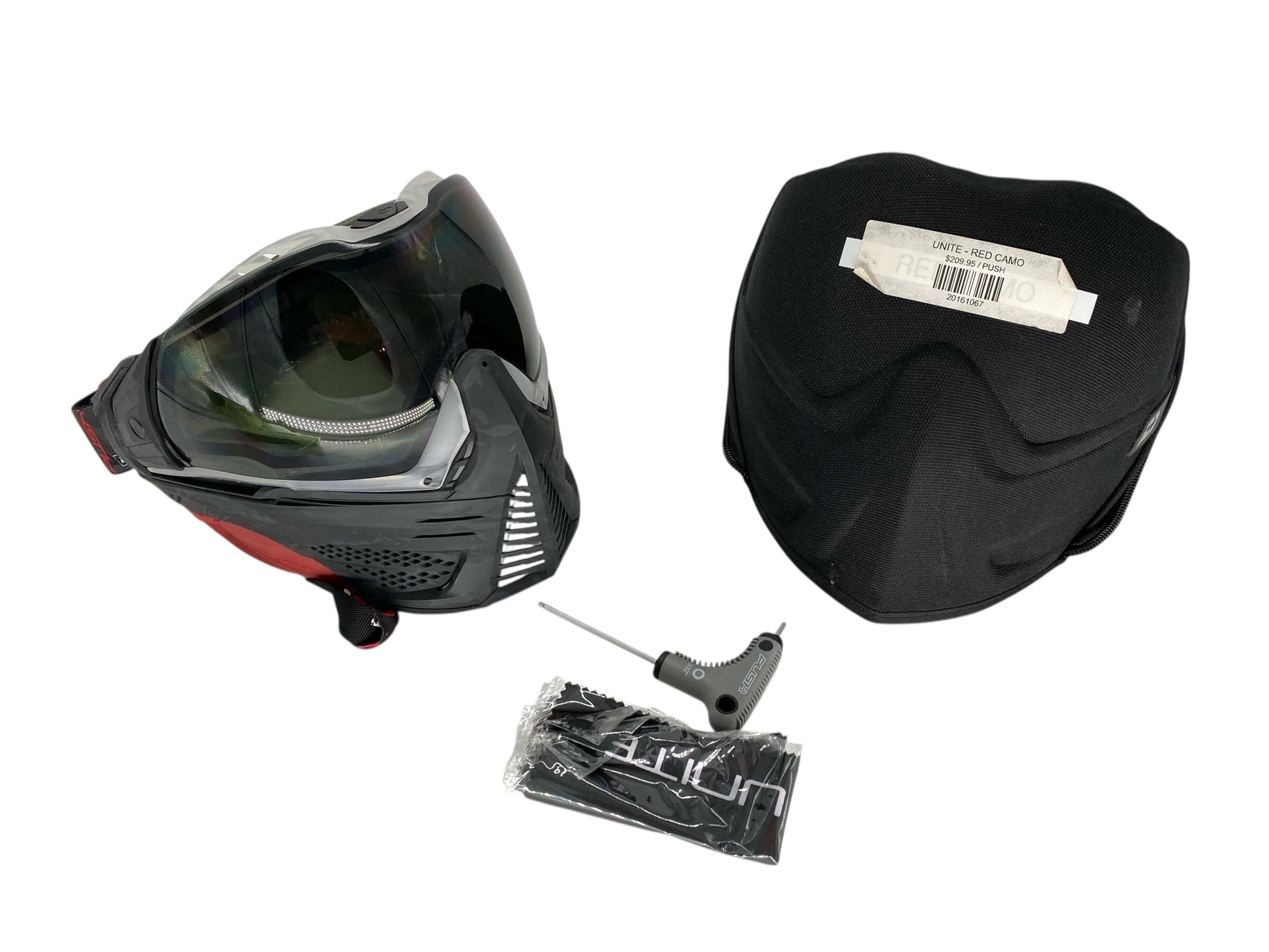 Used NEW Push Unite Paintball Mask Paintball Gun from CPXBrosPaintball Buy/Sell/Trade Paintball Markers, New Paintball Guns, Paintball Hoppers, Paintball Masks, and Hormesis Headbands