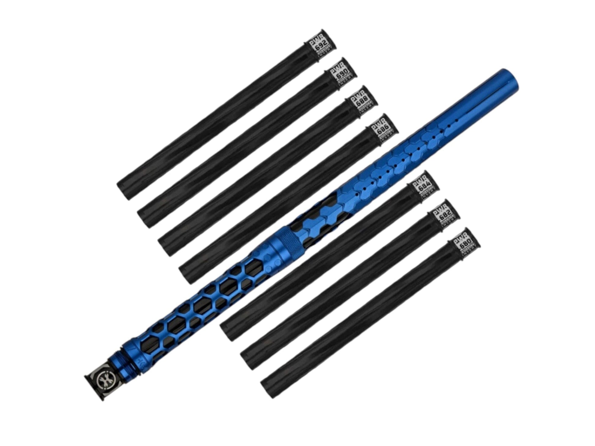 Used NEW PWR Barrel Kit - Hex Blue Paintball Gun from CPXBrosPaintball Buy/Sell/Trade Paintball Markers, New Paintball Guns, Paintball Hoppers, Paintball Masks, and Hormesis Headbands