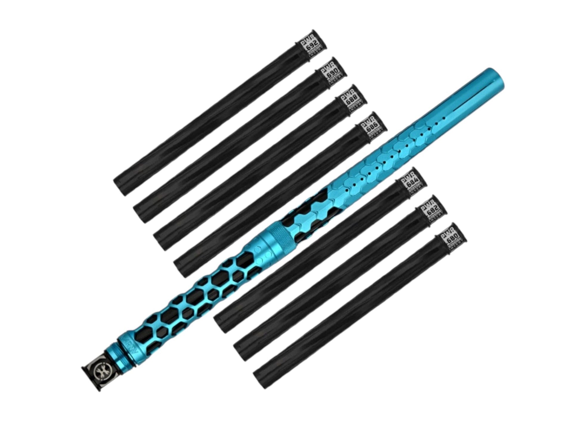 Used NEW PWR Barrel Kit - Hex Turquoise Paintball Gun from CPXBrosPaintball Buy/Sell/Trade Paintball Markers, New Paintball Guns, Paintball Hoppers, Paintball Masks, and Hormesis Headbands