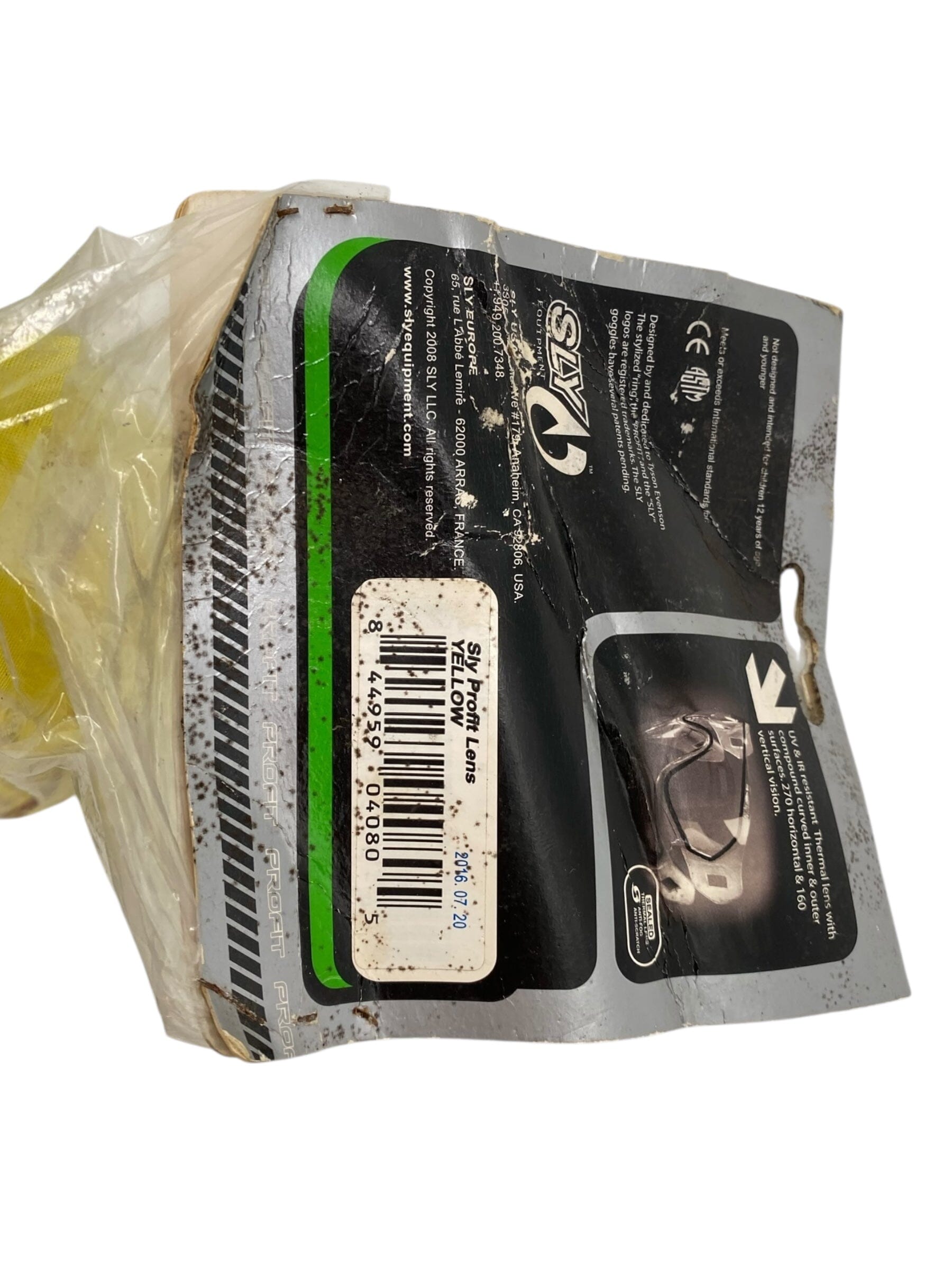 Used NEW SLY PROFIT Lens - YELLOW Paintball Gun from CPXBrosPaintball Buy/Sell/Trade Paintball Markers, New Paintball Guns, Paintball Hoppers, Paintball Masks, and Hormesis Headbands