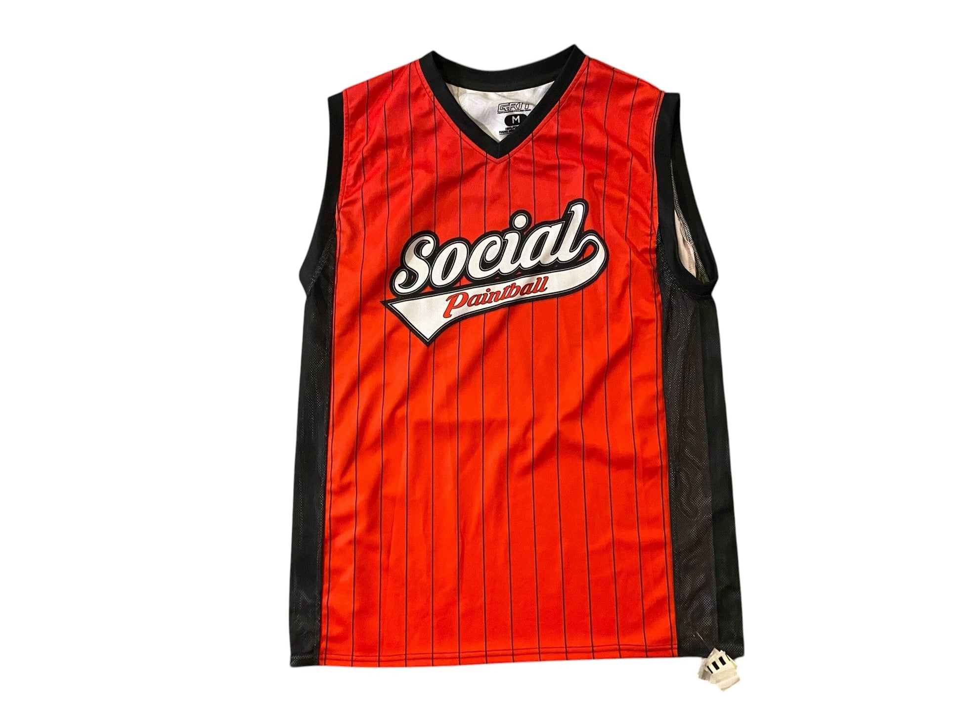 Used NEW SOCIAL GRIT Sleeveless Paintball Jersey Size MEDIUM Paintball Gun from CPXBrosPaintball Buy/Sell/Trade Paintball Markers, New Paintball Guns, Paintball Hoppers, Paintball Masks, and Hormesis Headbands