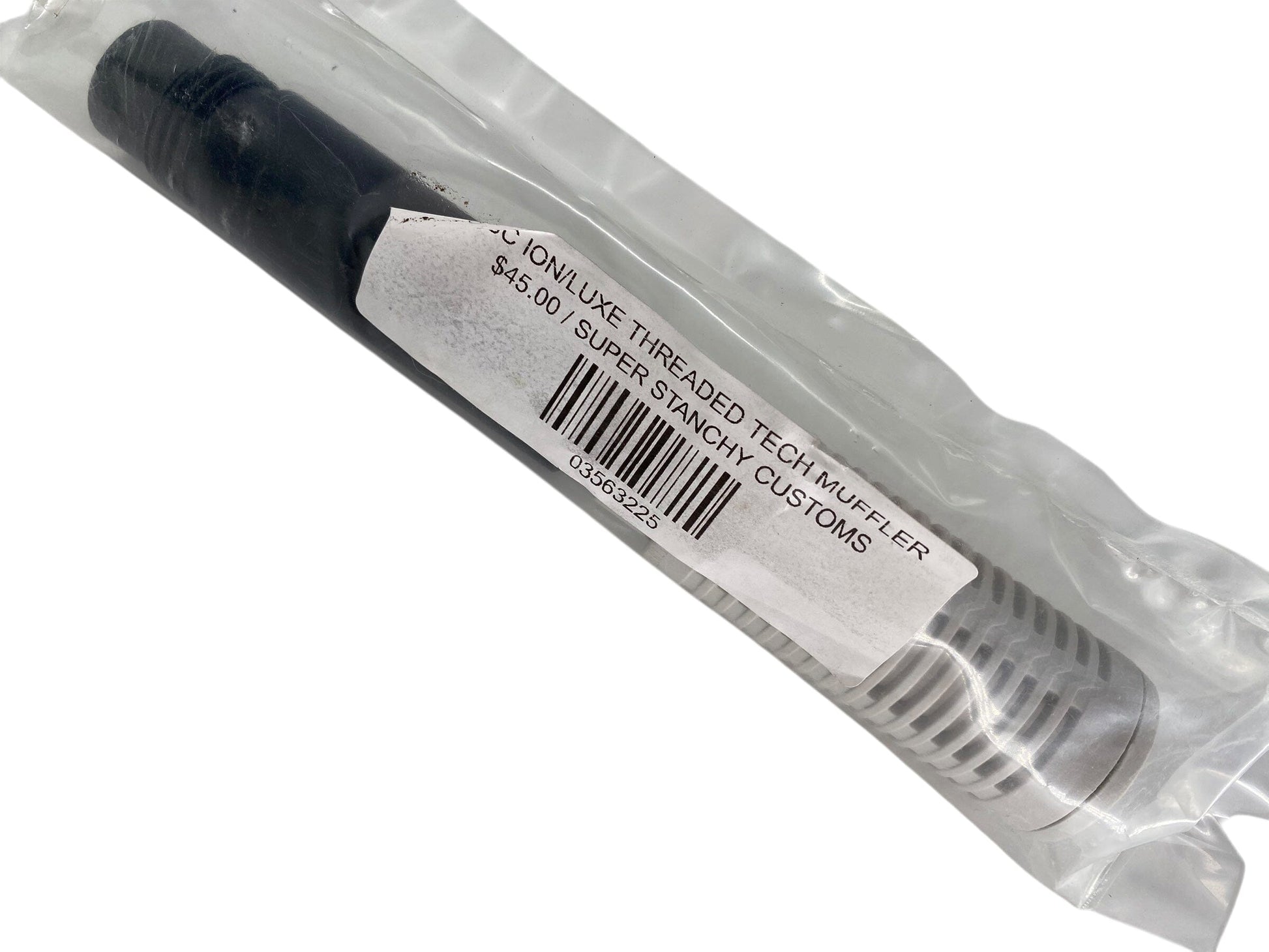 Used NEW SSC ION/LUXE THREADED TECH MUFFLER / SUPER STANCHY CUSTOMS Paintball Gun from CPXBrosPaintball Buy/Sell/Trade Paintball Markers, New Paintball Guns, Paintball Hoppers, Paintball Masks, and Hormesis Headbands