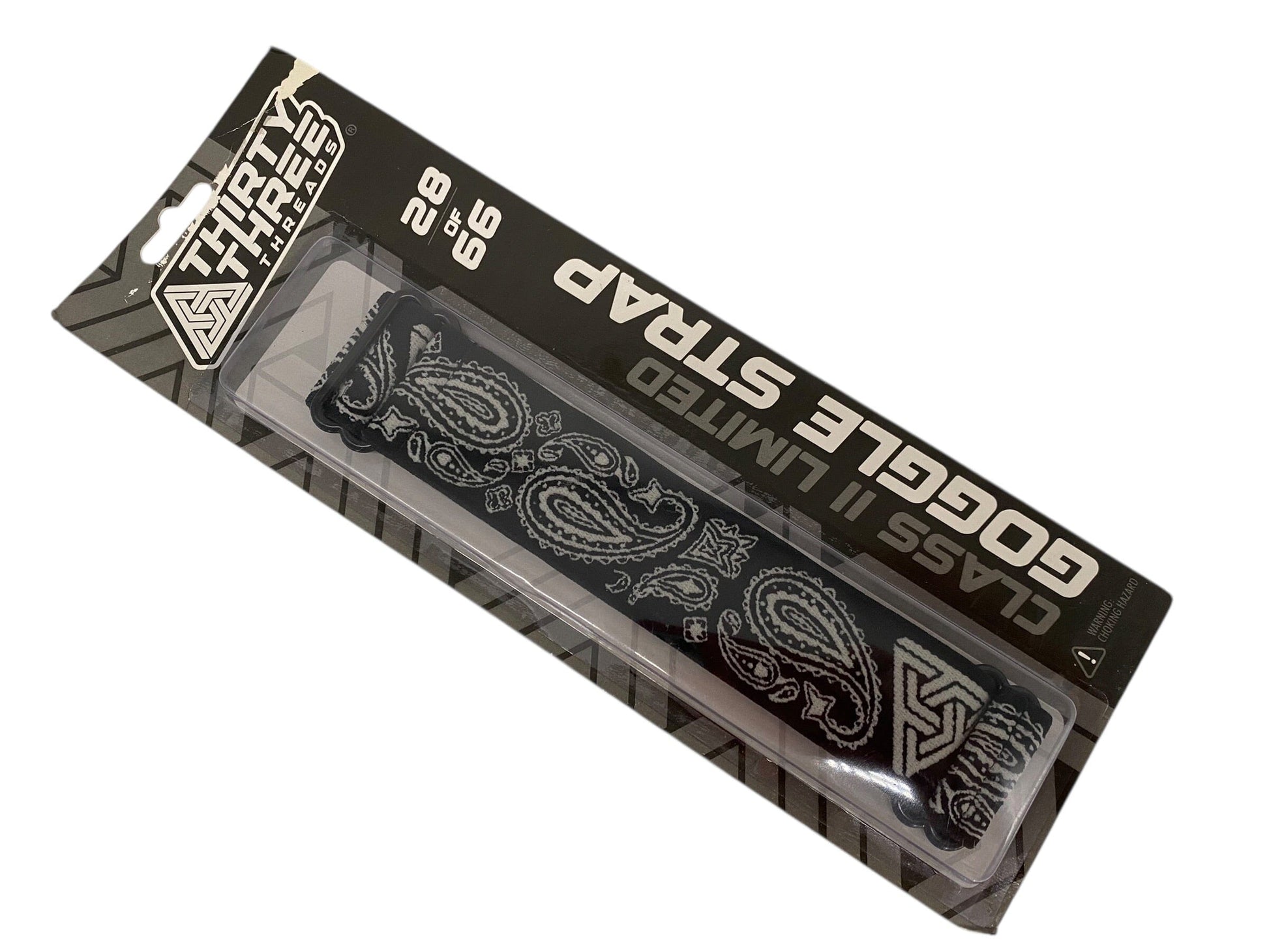 Used NEW Thirty Three Threads Jesse James Paintball Mask Strap Paintball Gun from CPXBrosPaintball Buy/Sell/Trade Paintball Markers, New Paintball Guns, Paintball Hoppers, Paintball Masks, and Hormesis Headbands