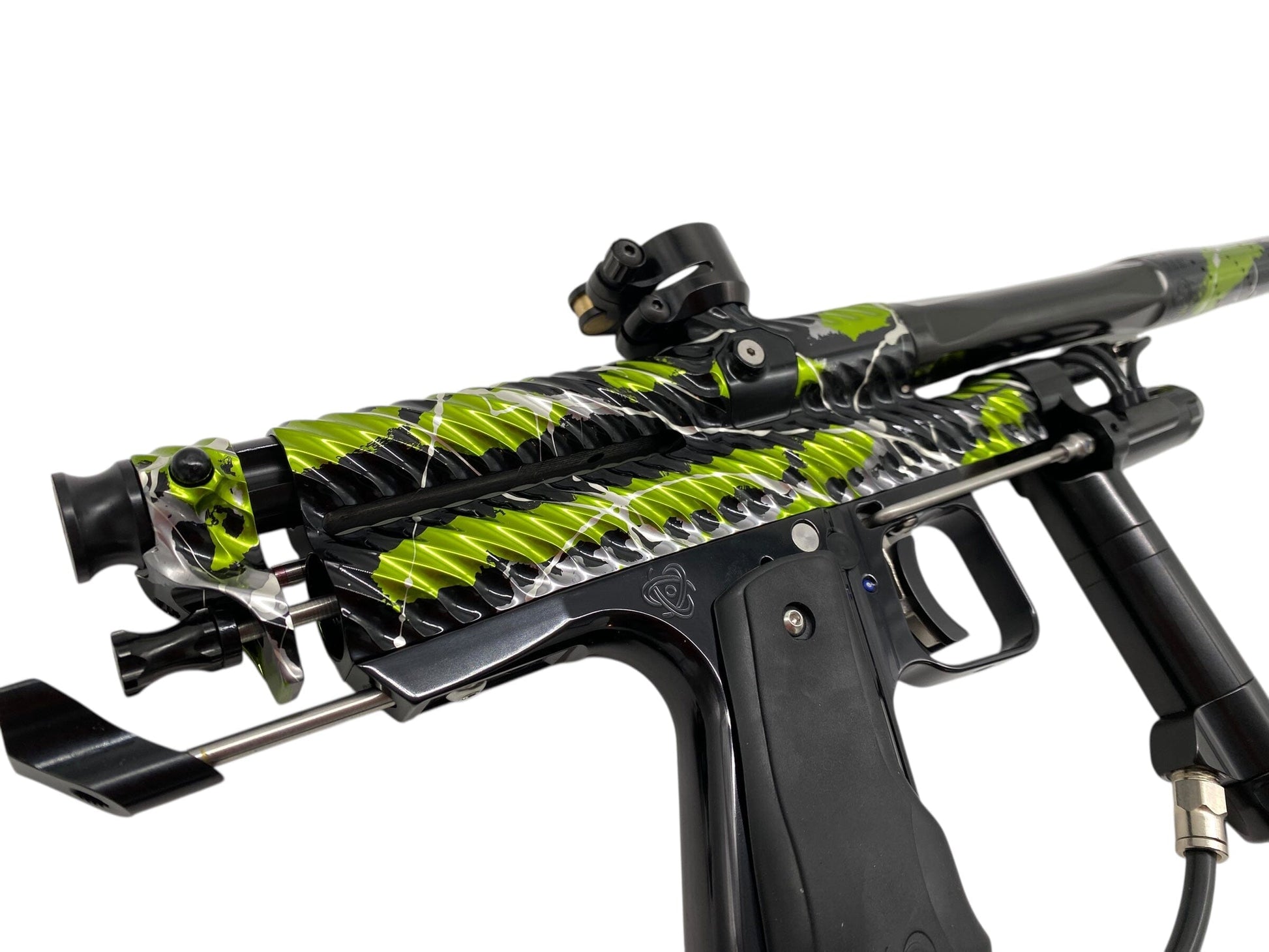 Used New Twister x Inception Auto Cocker - Polished Venom Splash ER Paintball Gun from CPXBrosPaintball Buy/Sell/Trade Paintball Markers, New Paintball Guns, Paintball Hoppers, Paintball Masks, and Hormesis Headbands