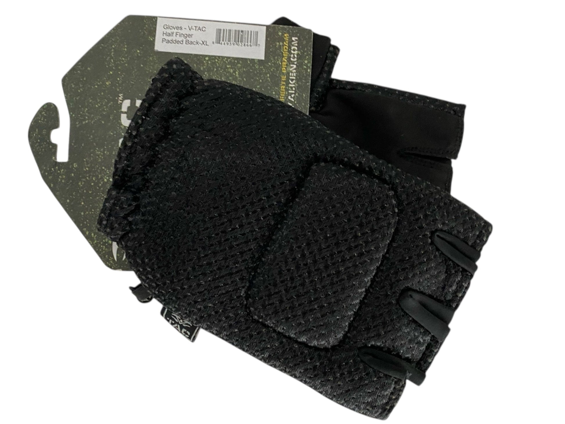 Used NEW V-TAC Half Finger Padded Back Paintball Gloves- Size XL Paintball Gun from CPXBrosPaintball Buy/Sell/Trade Paintball Markers, New Paintball Guns, Paintball Hoppers, Paintball Masks, and Hormesis Headbands