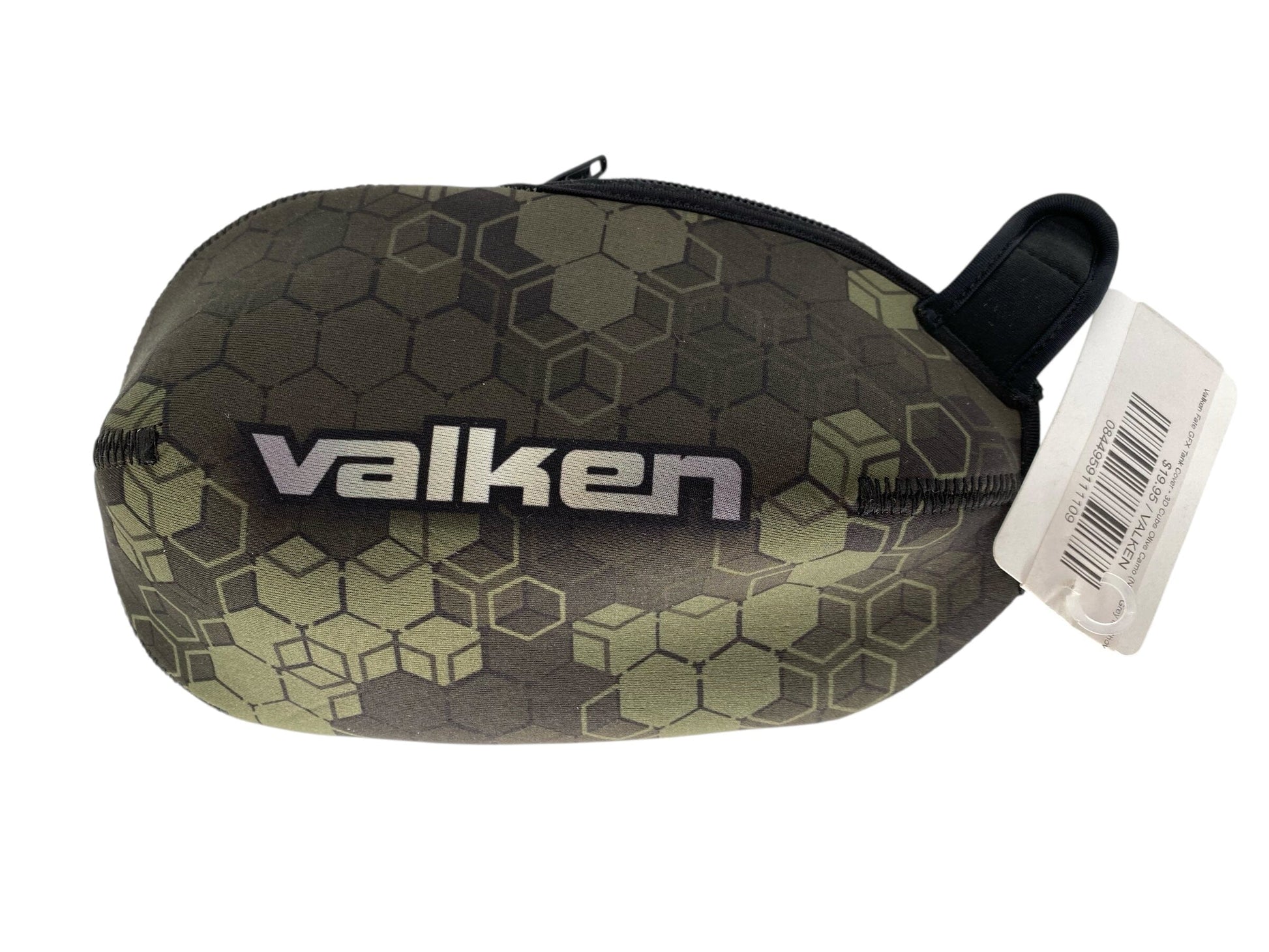 Used NEW Valken Fate GFX Tank Cover - 3D Cube Olive Camo Paintball Gun from CPXBrosPaintball Buy/Sell/Trade Paintball Markers, New Paintball Guns, Paintball Hoppers, Paintball Masks, and Hormesis Headbands