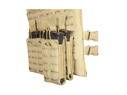 Used NEW Valken Multi-Rifle Magazine Pouch - Durable Tactical Gear -Tan Paintball Gun from CPXBrosPaintball Buy/Sell/Trade Paintball Markers, New Paintball Guns, Paintball Hoppers, Paintball Masks, and Hormesis Headbands
