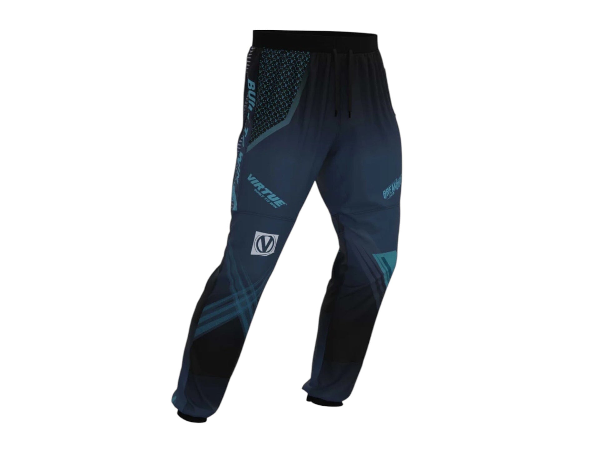 Used NEW Virtue Breakout Jogger - Bullets Cyan- ALL SIZES Paintball Gun from CPXBrosPaintball Buy/Sell/Trade Paintball Markers, New Paintball Guns, Paintball Hoppers, Paintball Masks, and Hormesis Headbands