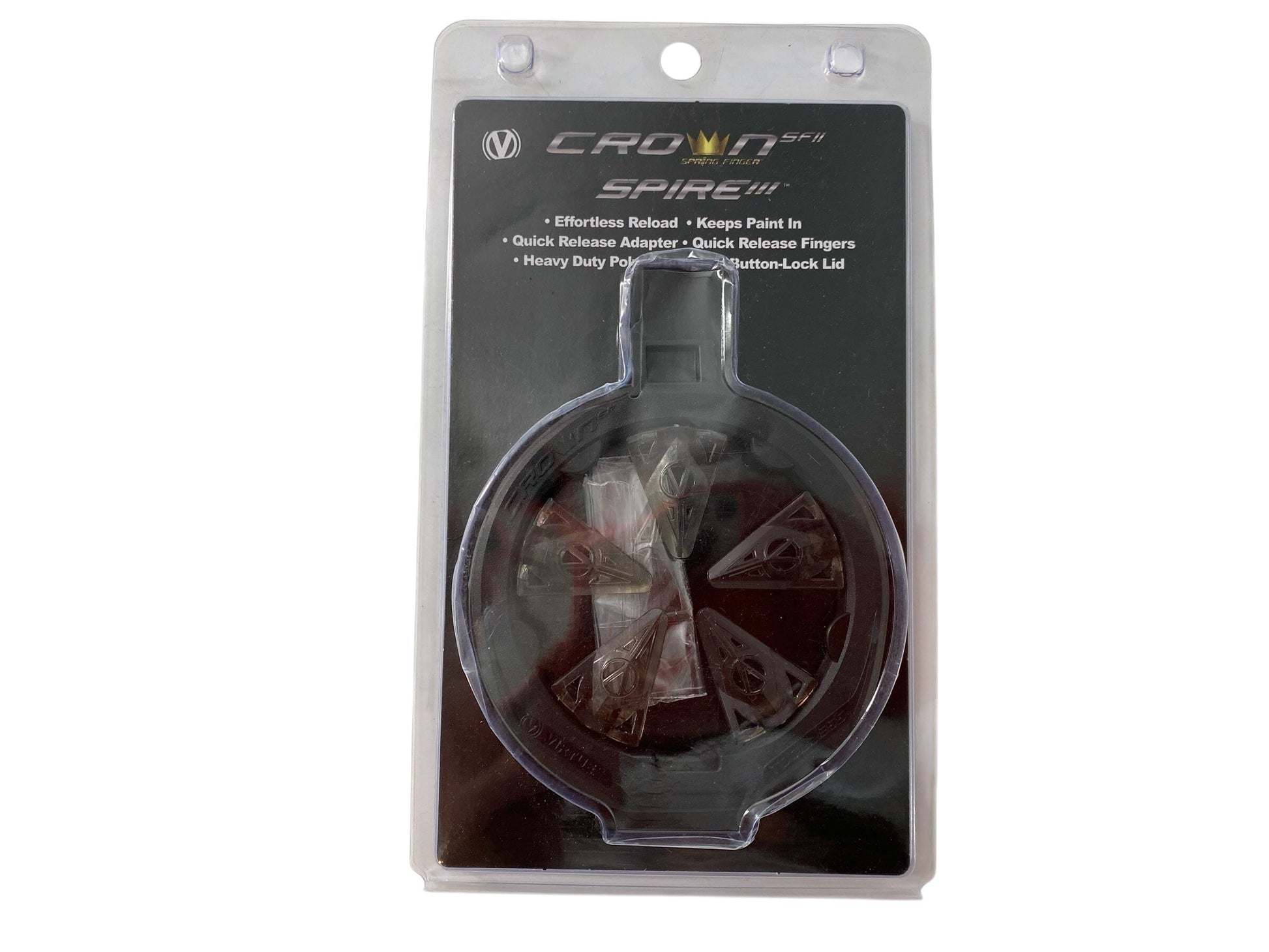 Used NEW VIRTUE CROWNSF Ill or IV SPEED FEED - SPIRE III - BLACK Paintball Gun from CPXBrosPaintball Buy/Sell/Trade Paintball Markers, New Paintball Guns, Paintball Hoppers, Paintball Masks, and Hormesis Headbands