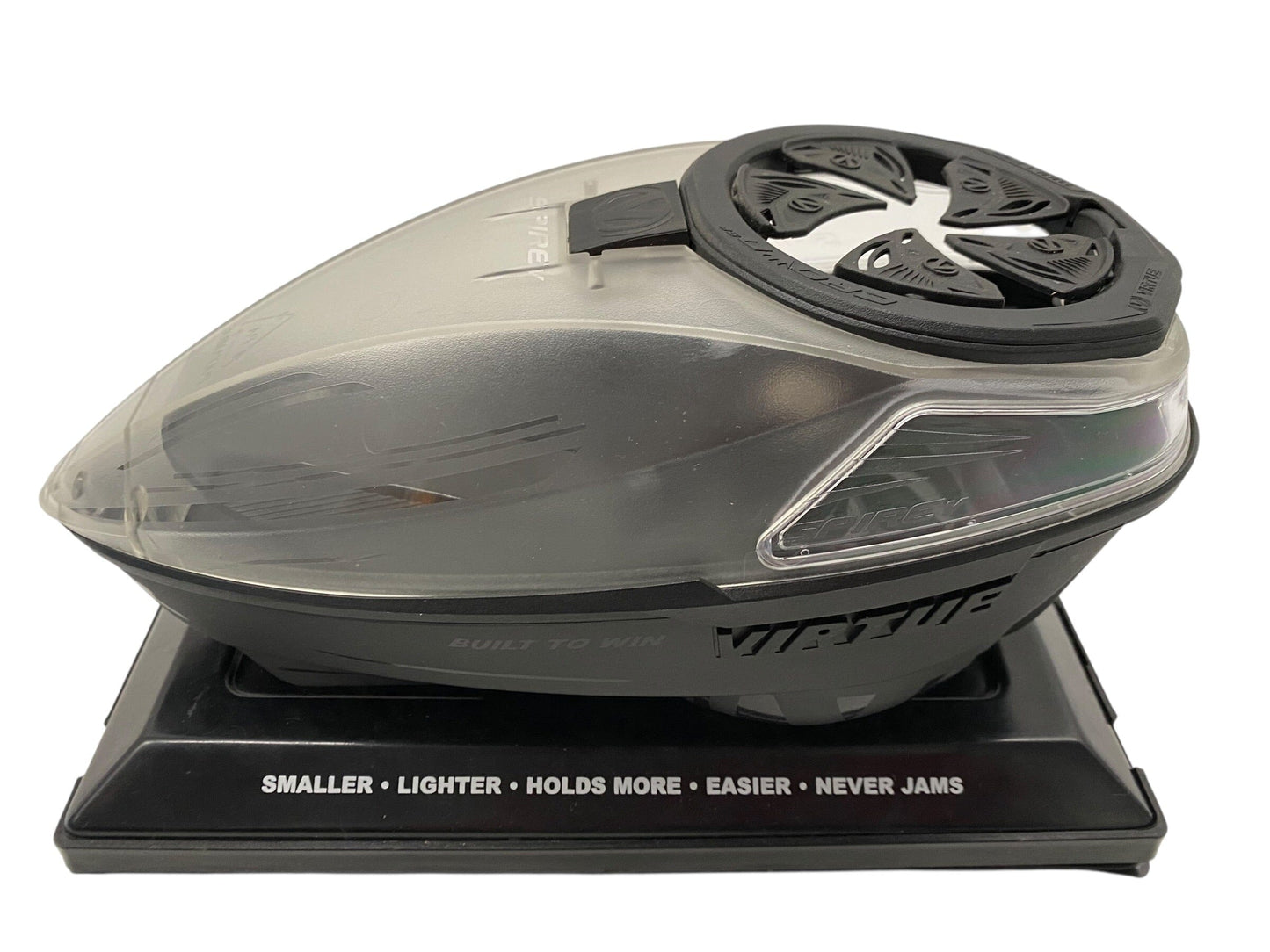 Used NEW Virtue Spire 5 Paintball Hopper Loader Paintball Gun from CPXBrosPaintball Buy/Sell/Trade Paintball Markers, New Paintball Guns, Paintball Hoppers, Paintball Masks, and Hormesis Headbands