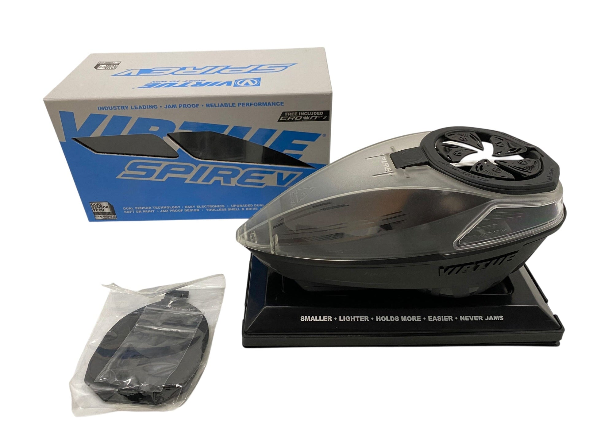 Used NEW Virtue Spire 5 Paintball Hopper Loader Paintball Gun from CPXBrosPaintball Buy/Sell/Trade Paintball Markers, New Paintball Guns, Paintball Hoppers, Paintball Masks, and Hormesis Headbands