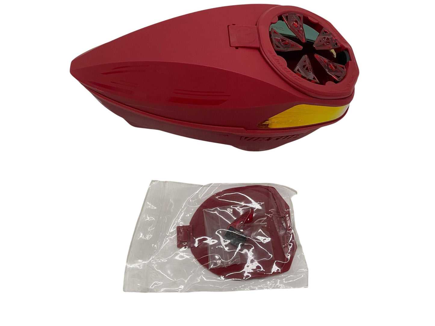 Used NEW Virtue Spire 5 Paintball Loader - Fire (Red) Paintball Gun from CPXBrosPaintball Buy/Sell/Trade Paintball Markers, New Paintball Guns, Paintball Hoppers, Paintball Masks, and Hormesis Headbands