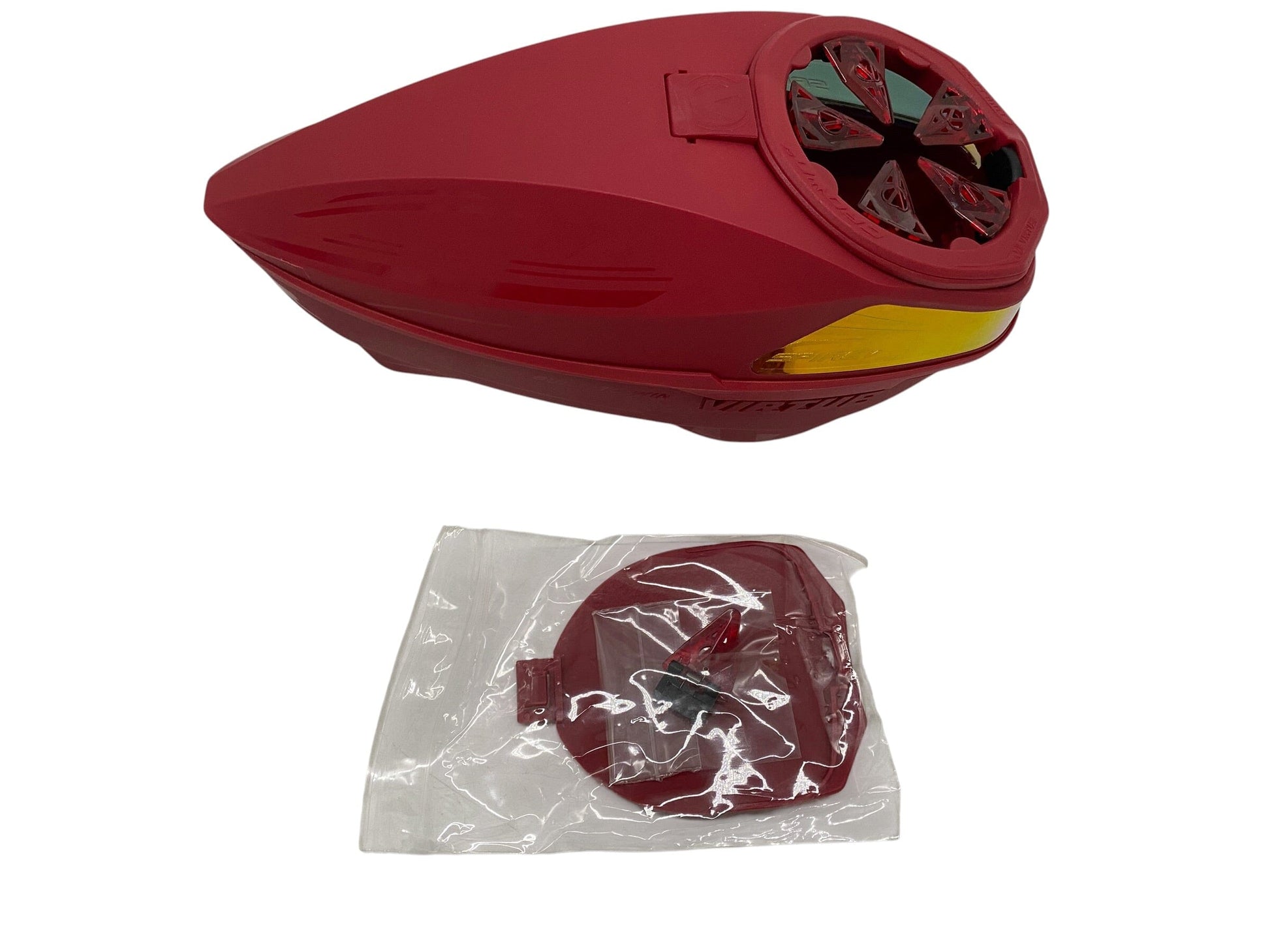 Used NEW Virtue Spire 5 Paintball Loader - Fire (Red) Paintball Gun from CPXBrosPaintball Buy/Sell/Trade Paintball Markers, New Paintball Guns, Paintball Hoppers, Paintball Masks, and Hormesis Headbands