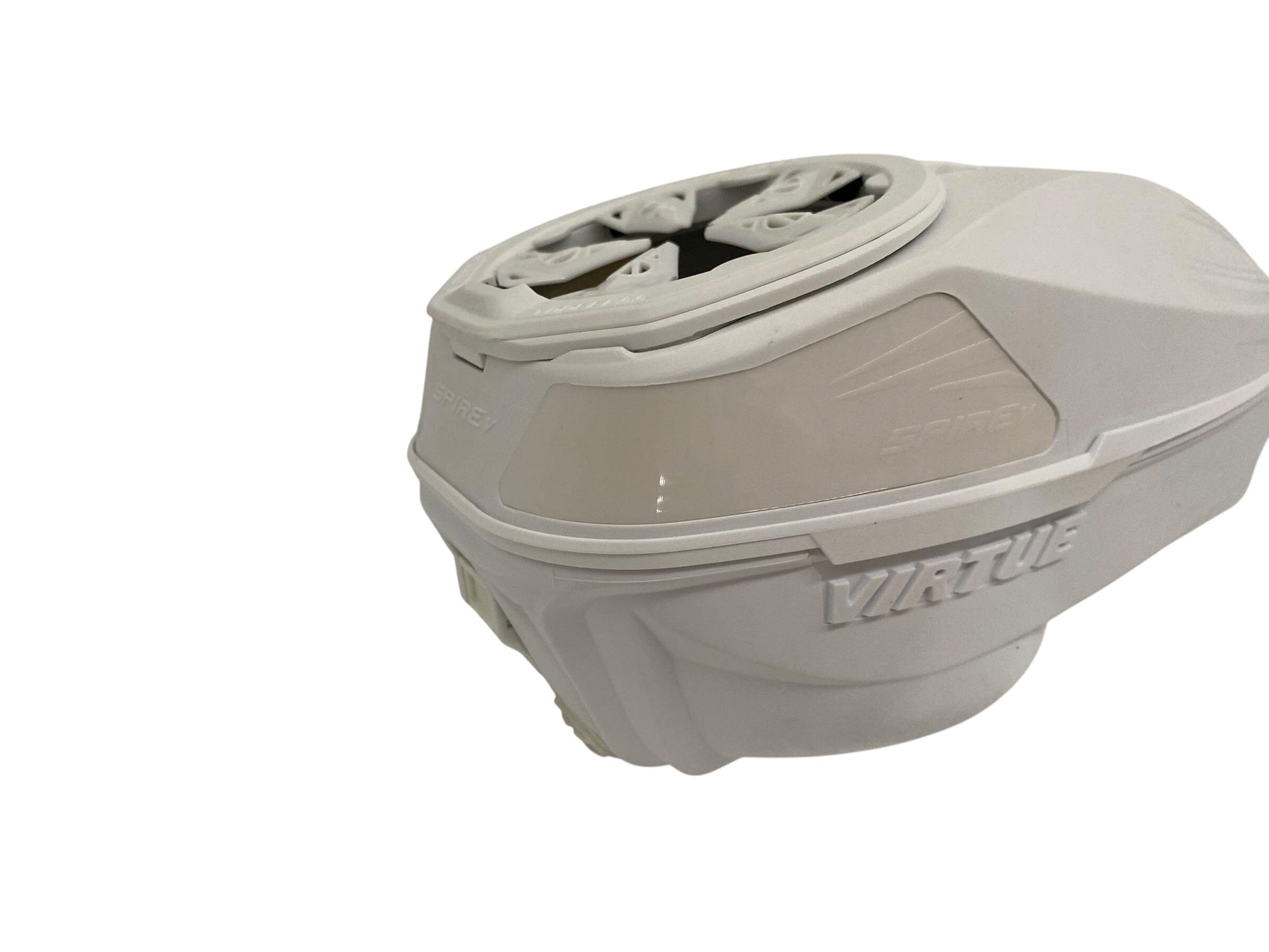 Used NEW Virtue Spire 5 Paintball Loader - Ghost (White) Paintball Gun from CPXBrosPaintball Buy/Sell/Trade Paintball Markers, New Paintball Guns, Paintball Hoppers, Paintball Masks, and Hormesis Headbands