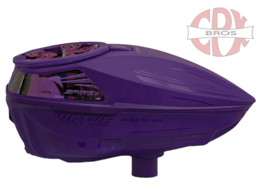 Used NEW Virtue Spire V Loader - Purple Amethyst Paintball Gun from CPXBrosPaintball Buy/Sell/Trade Paintball Markers, New Paintball Guns, Paintball Hoppers, Paintball Masks, and Hormesis Headbands