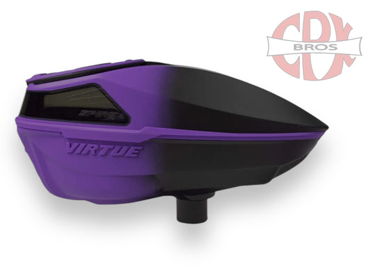 Used NEW Virtue Spire V Loader - Purple Black Fade Paintball Gun from CPXBrosPaintball Buy/Sell/Trade Paintball Markers, New Paintball Guns, Paintball Hoppers, Paintball Masks, and Hormesis Headbands