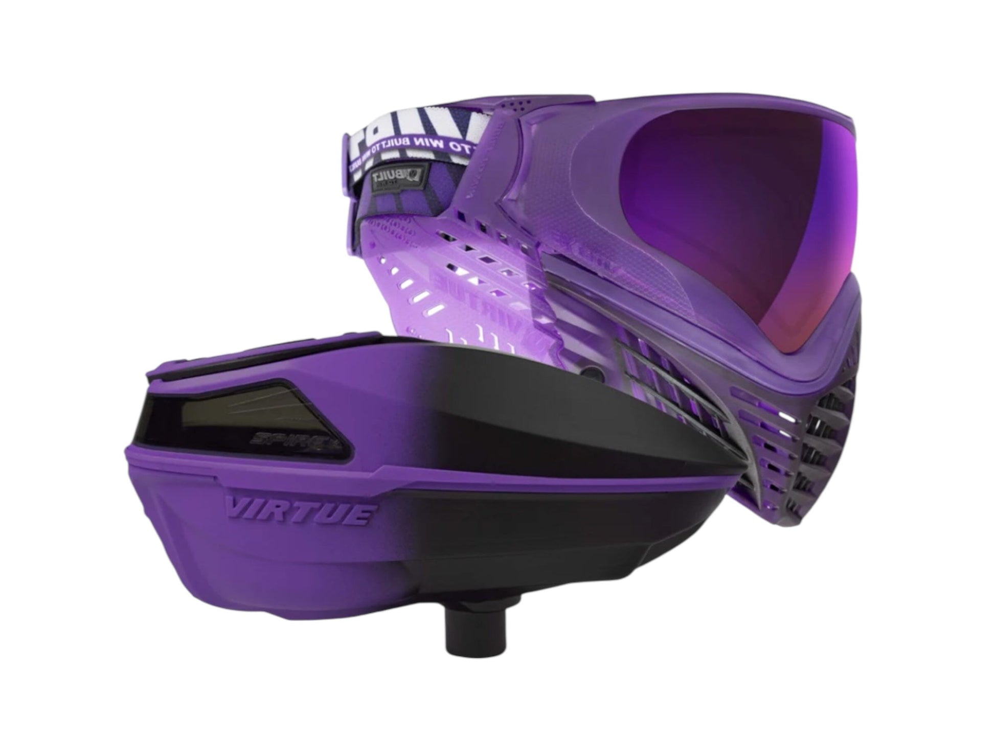 Used NEW Virtue Spire V + VIO X6 Combo - Purple Storm Paintball Gun from CPXBrosPaintball Buy/Sell/Trade Paintball Markers, New Paintball Guns, Paintball Hoppers, Paintball Masks, and Hormesis Headbands