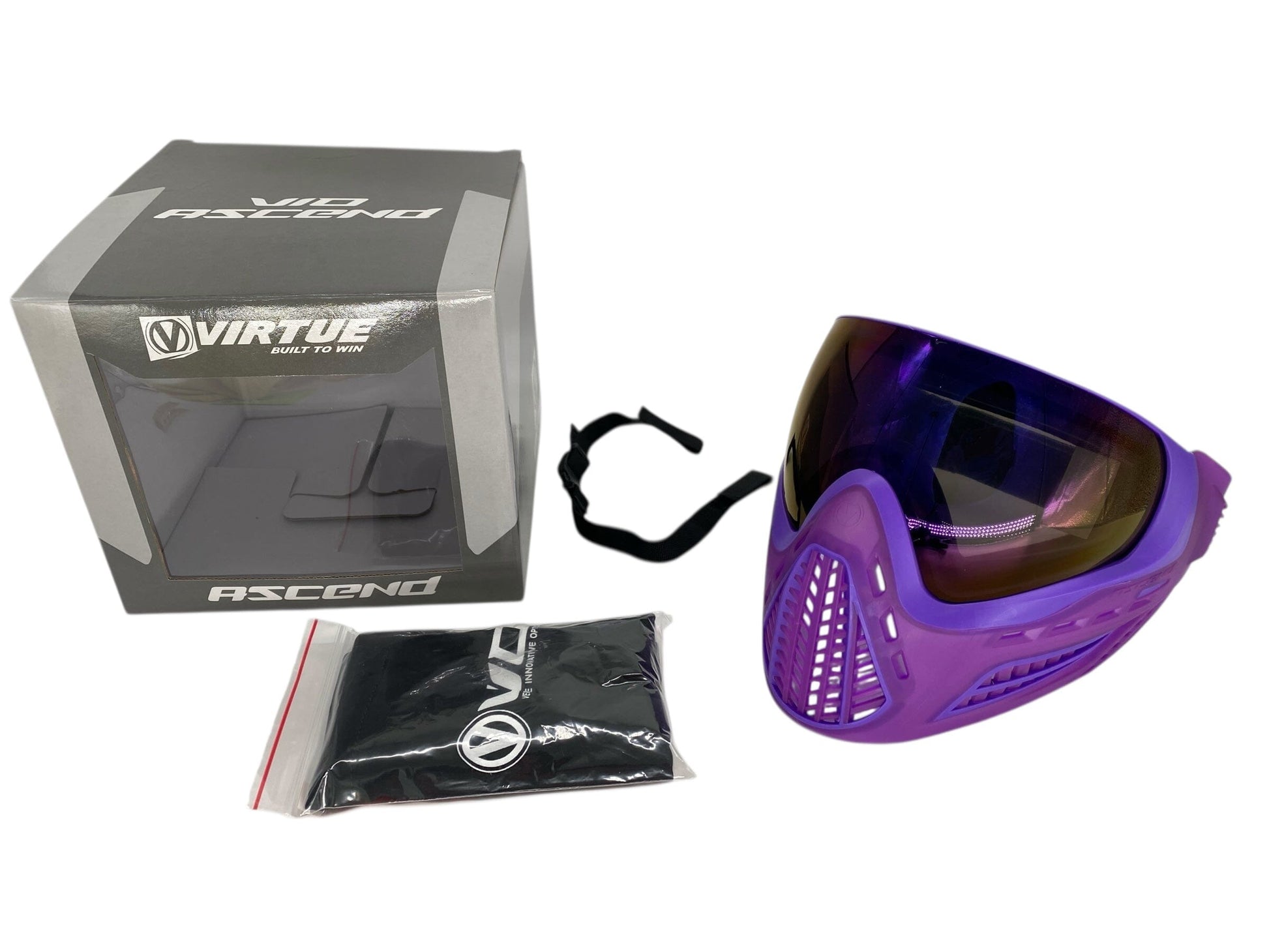 Used NEW VIRTUE VIO ASCEND GOGGLES - CRYSTAL PURPLE Paintball Gun from CPXBrosPaintball Buy/Sell/Trade Paintball Markers, New Paintball Guns, Paintball Hoppers, Paintball Masks, and Hormesis Headbands