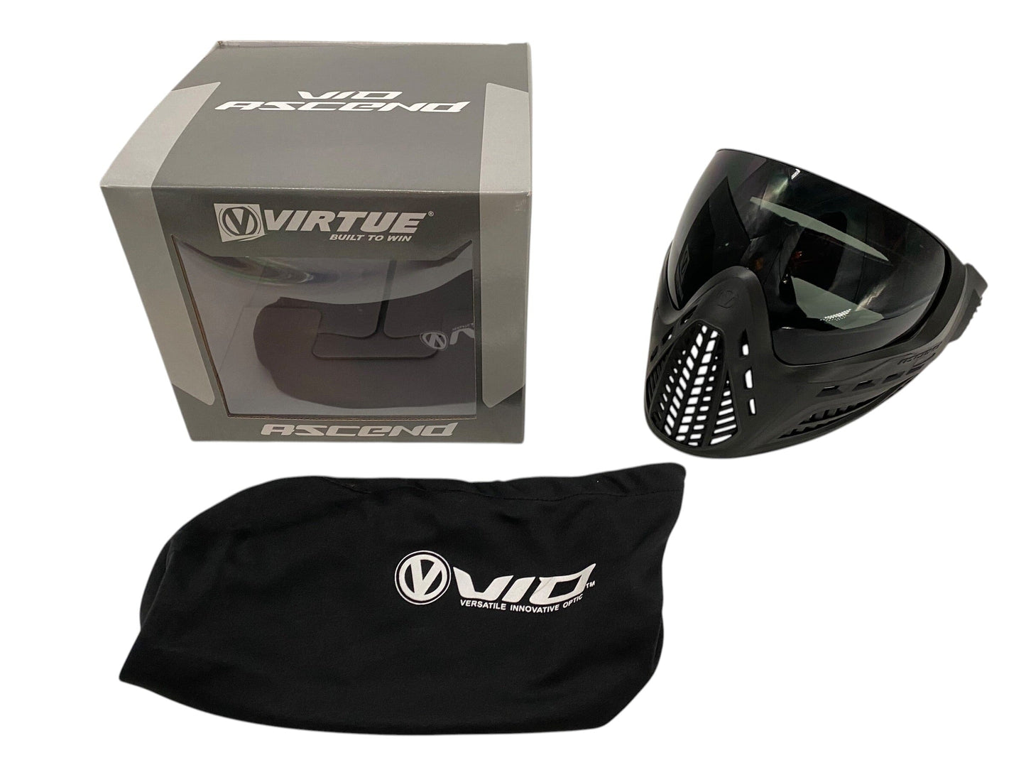 Used NEW Virtue Vio Ascend Paintball Mask Goggles Black Paintball Gun from CPXBrosPaintball Buy/Sell/Trade Paintball Markers, New Paintball Guns, Paintball Hoppers, Paintball Masks, and Hormesis Headbands