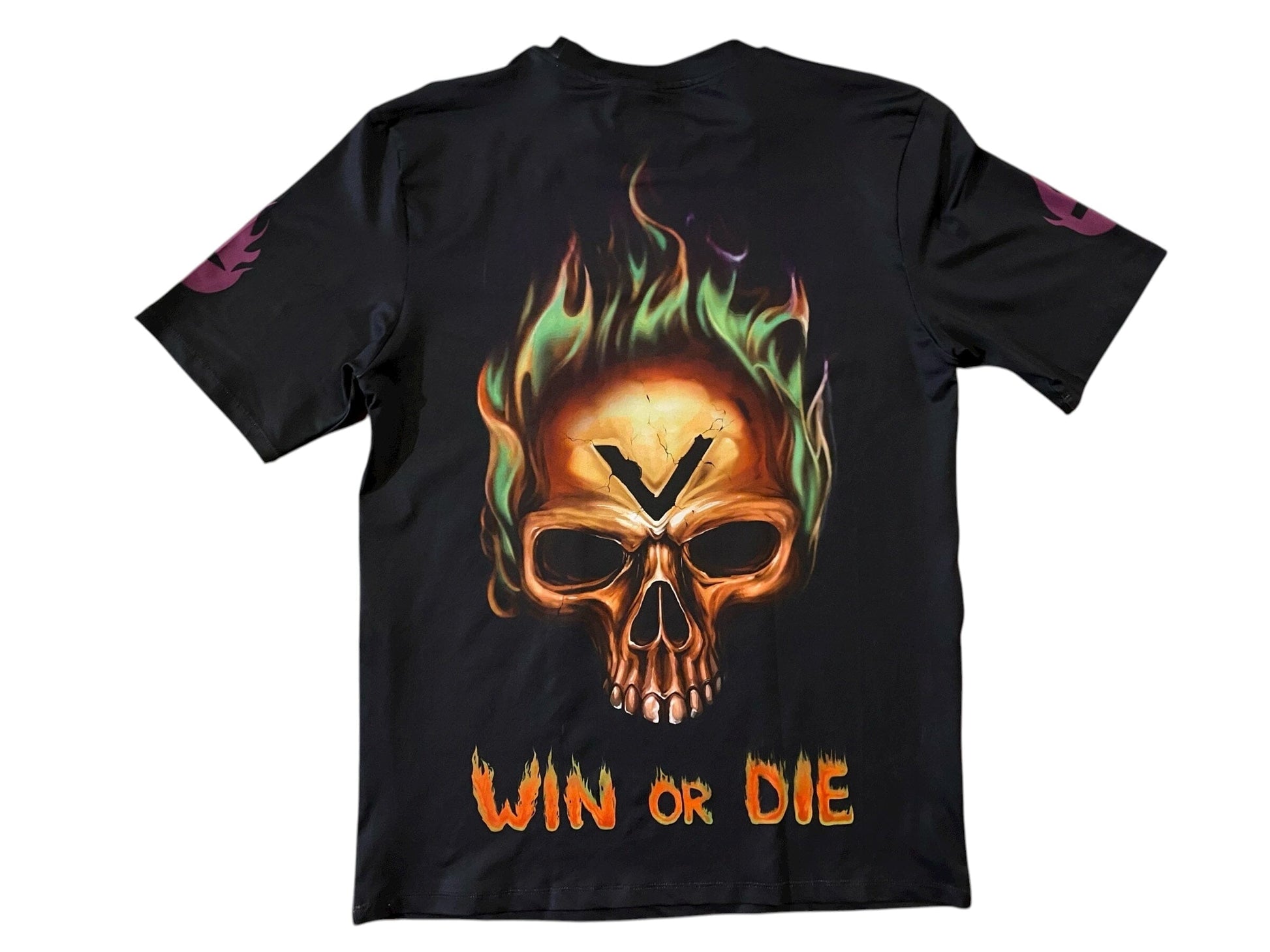 Used NEW VOLCANO WIN OR DIE Paintball Shirt- Size MEDIUM Paintball Gun from CPXBrosPaintball Buy/Sell/Trade Paintball Markers, New Paintball Guns, Paintball Hoppers, Paintball Masks, and Hormesis Headbands