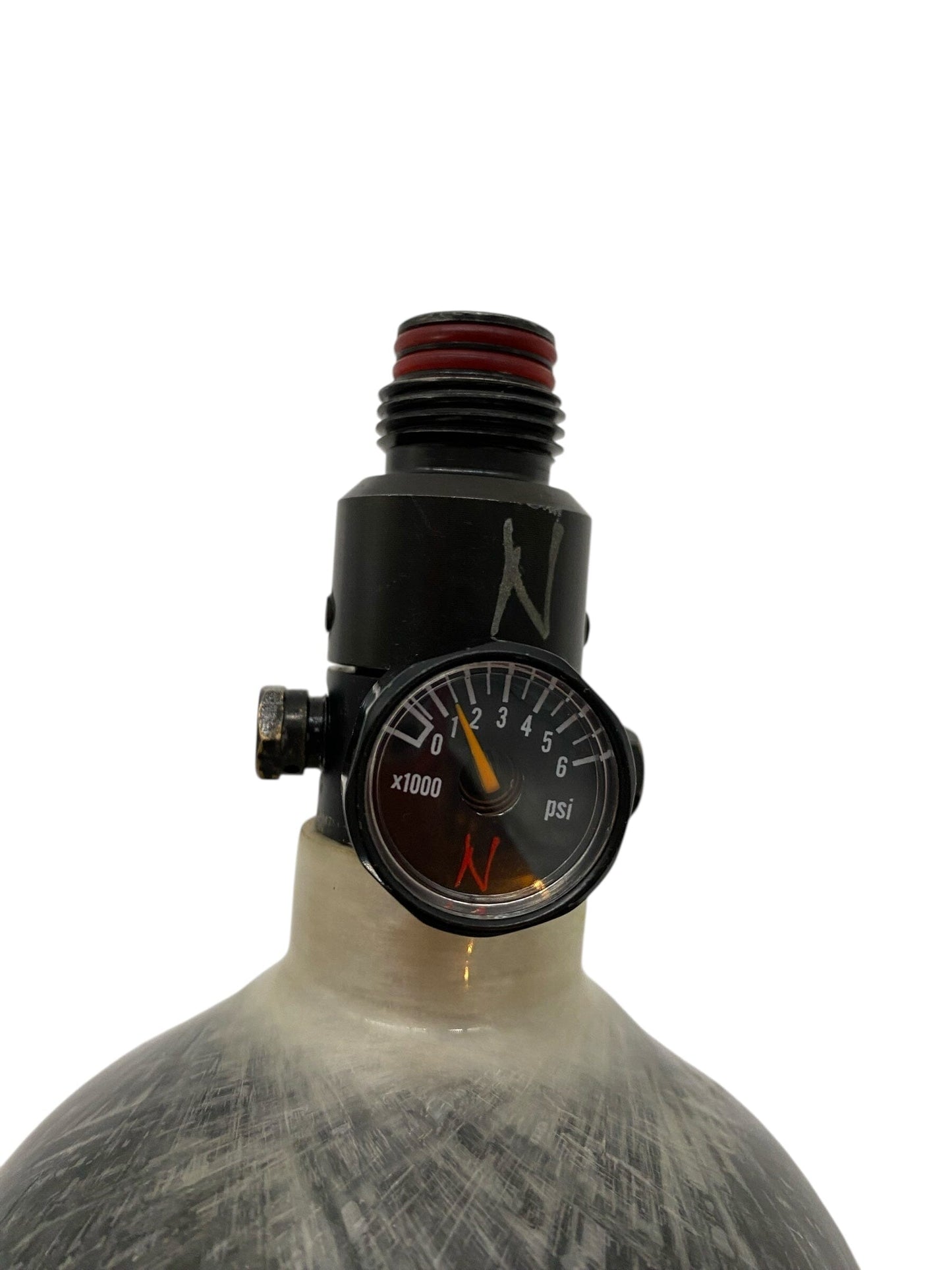 Used Ninja 50/4500 Peanut Paintball Tank Paintball Gun from CPXBrosPaintball Buy/Sell/Trade Paintball Markers, New Paintball Guns, Paintball Hoppers, Paintball Masks, and Hormesis Headbands