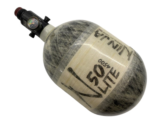 Used Ninja 50/4500 Peanut Paintball Tank Paintball Gun from CPXBrosPaintball Buy/Sell/Trade Paintball Markers, New Paintball Guns, Paintball Hoppers, Paintball Masks, and Hormesis Headbands