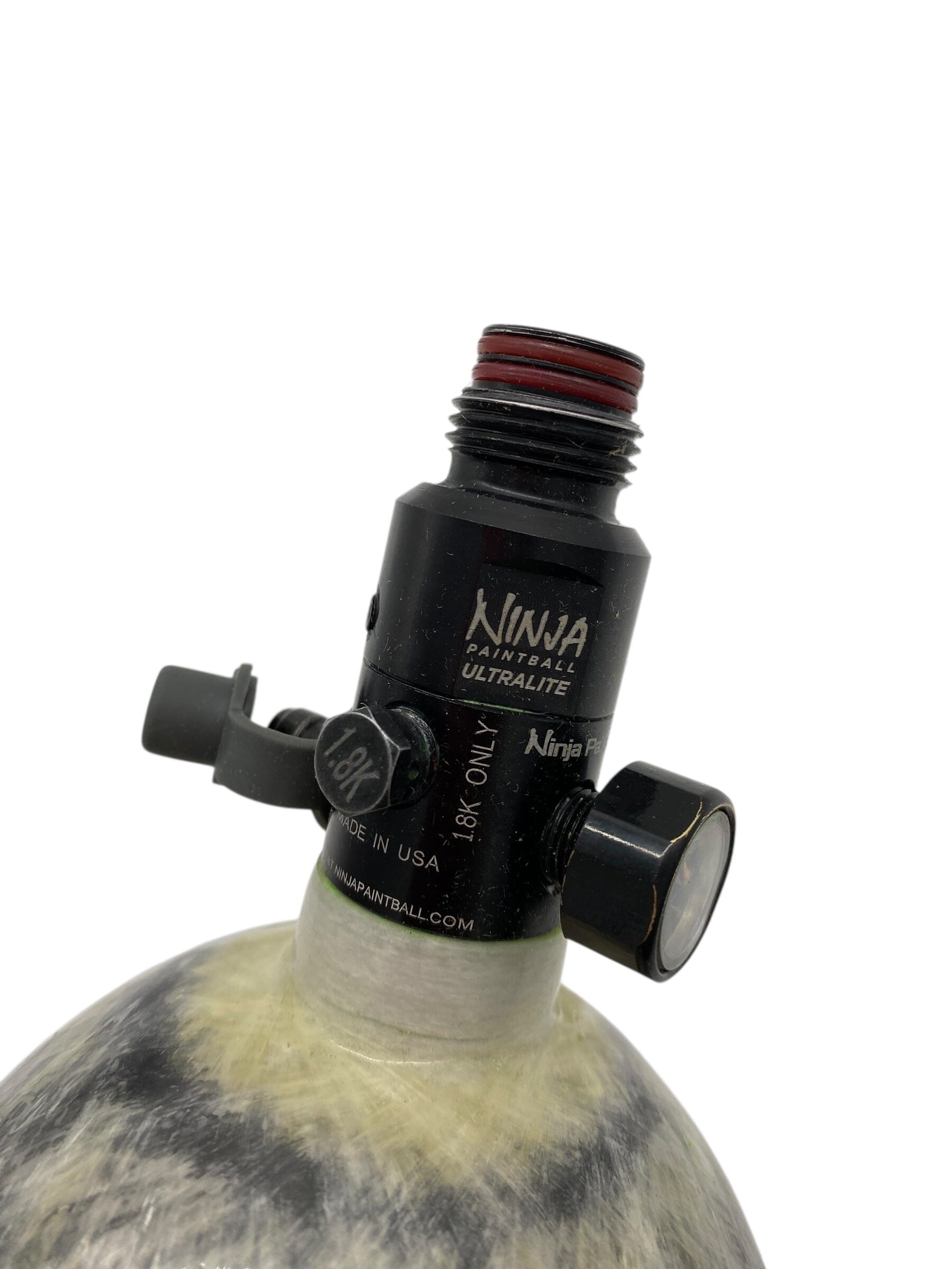 Used Ninja 50/4500 Peanut Paintball Tank Paintball Gun from CPXBrosPaintball Buy/Sell/Trade Paintball Markers, New Paintball Guns, Paintball Hoppers, Paintball Masks, and Hormesis Headbands