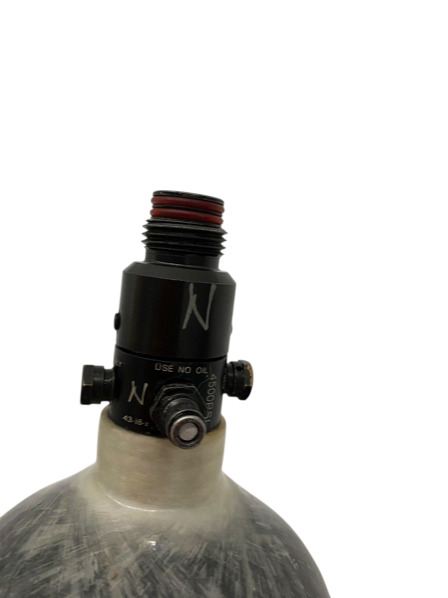 Used Ninja 50/4500 Peanut Paintball Tank Paintball Gun from CPXBrosPaintball Buy/Sell/Trade Paintball Markers, New Paintball Guns, Paintball Hoppers, Paintball Masks, and Hormesis Headbands