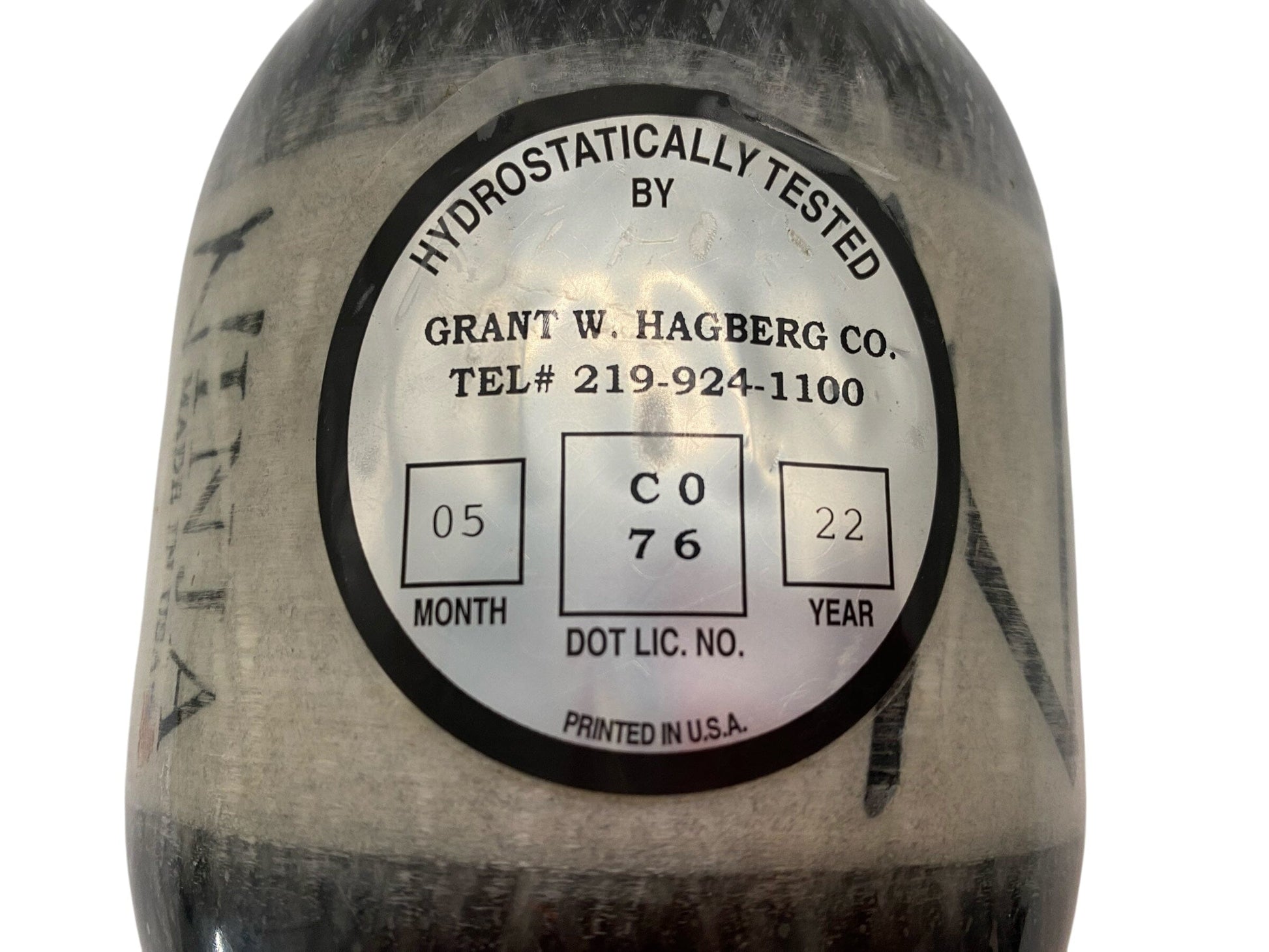 Used Ninja 50/4500 Peanut Paintball Tank Paintball Gun from CPXBrosPaintball Buy/Sell/Trade Paintball Markers, New Paintball Guns, Paintball Hoppers, Paintball Masks, and Hormesis Headbands