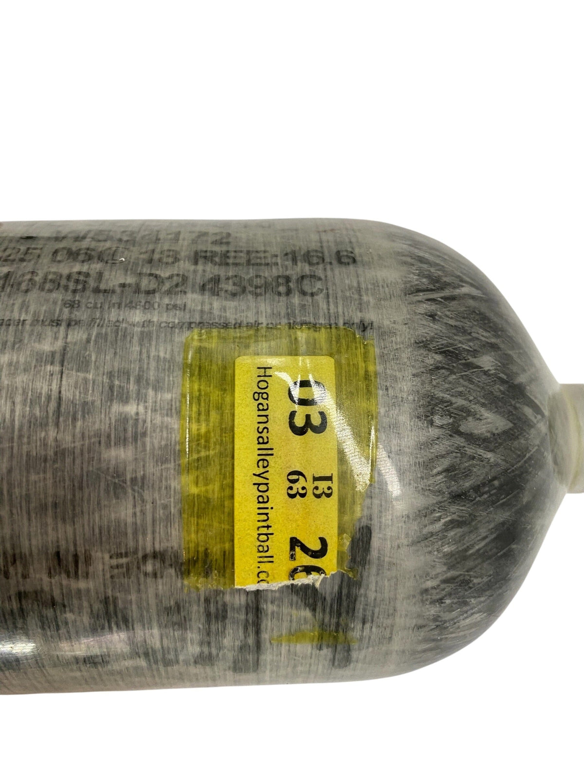 Used Ninja 68 Paintball Tank Bottle Paintball Gun from CPXBrosPaintball Buy/Sell/Trade Paintball Markers, New Paintball Guns, Paintball Hoppers, Paintball Masks, and Hormesis Headbands