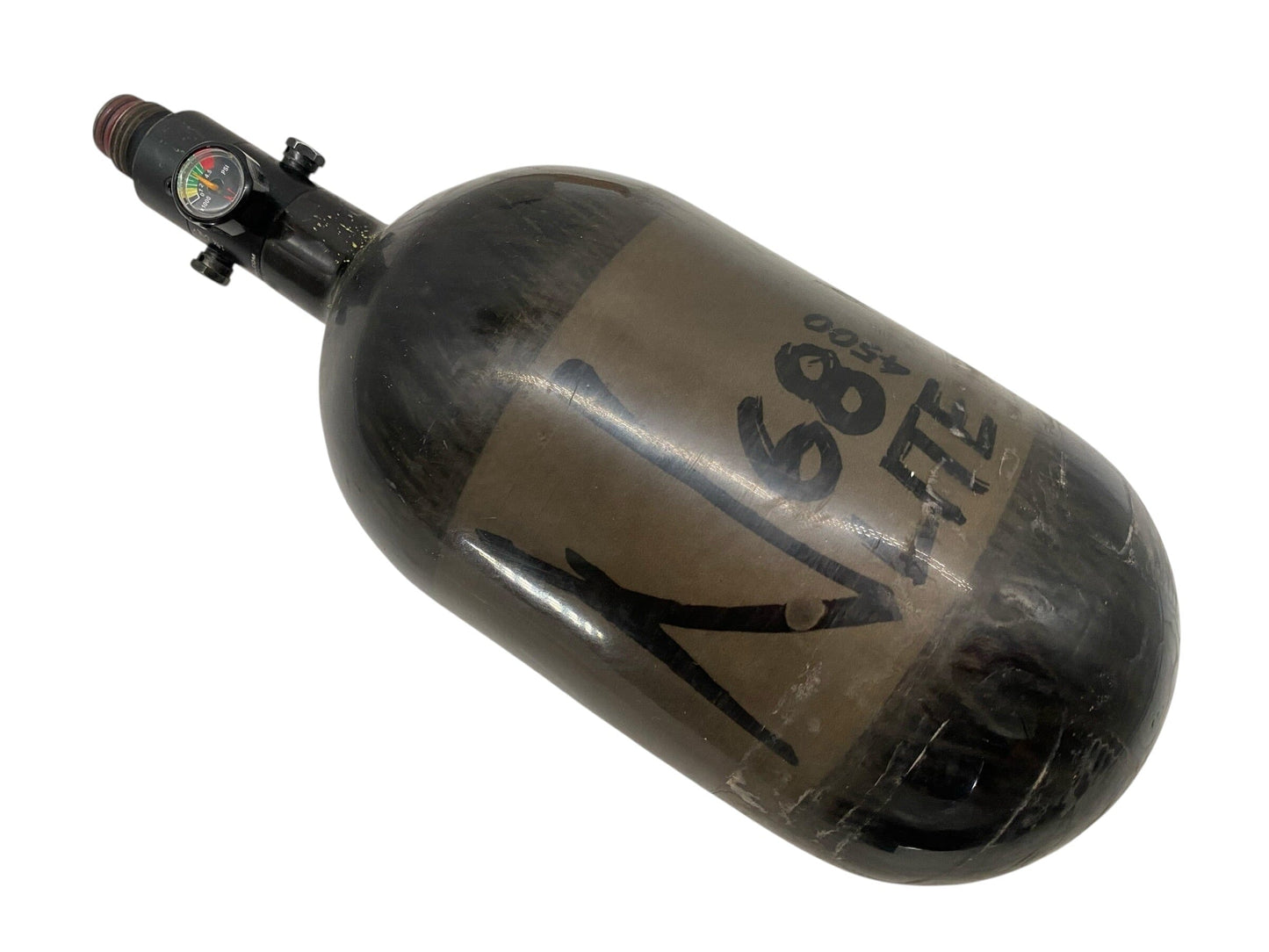 Used Ninja 68/4500 Paintball Tank Paintball Gun from CPXBrosPaintball Buy/Sell/Trade Paintball Markers, New Paintball Guns, Paintball Hoppers, Paintball Masks, and Hormesis Headbands