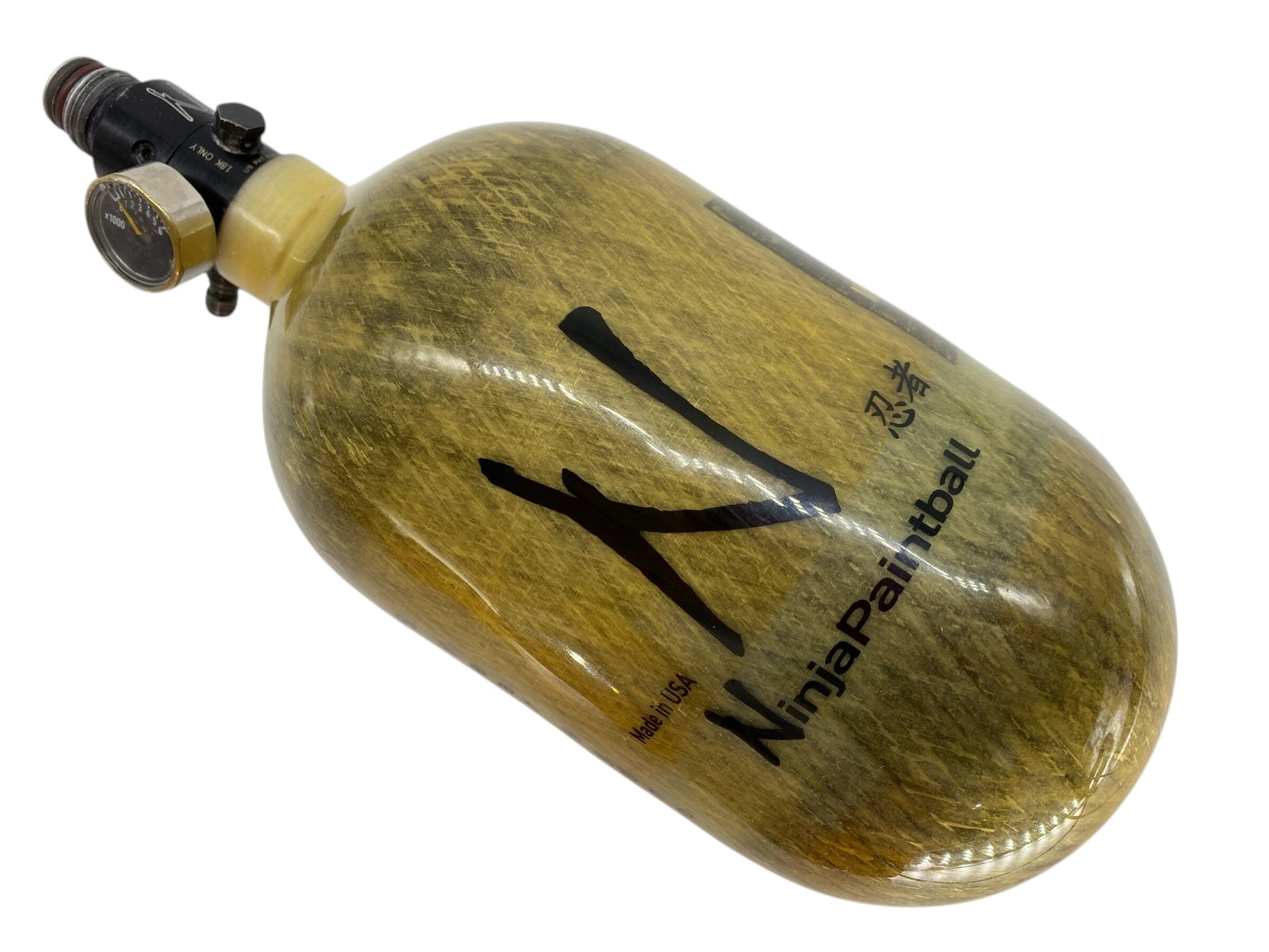 Used Ninja 68/4500 Paintball Tank Paintball Gun from CPXBrosPaintball Buy/Sell/Trade Paintball Markers, New Paintball Guns, Paintball Hoppers, Paintball Masks, and Hormesis Headbands