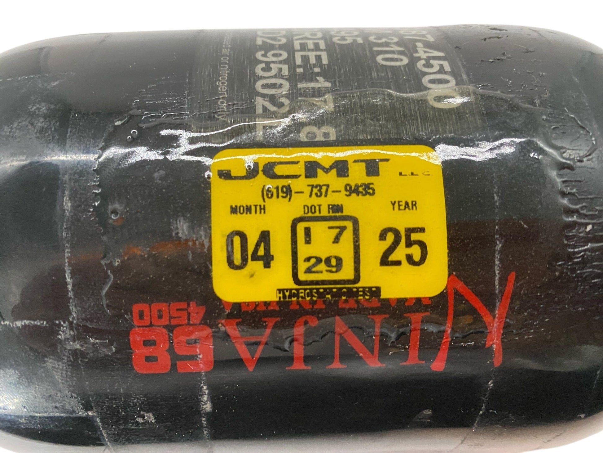 Used Ninja 68/4500 Paintball Tank Paintball Gun from CPXBrosPaintball Buy/Sell/Trade Paintball Markers, New Paintball Guns, Paintball Hoppers, Paintball Masks, and Hormesis Headbands