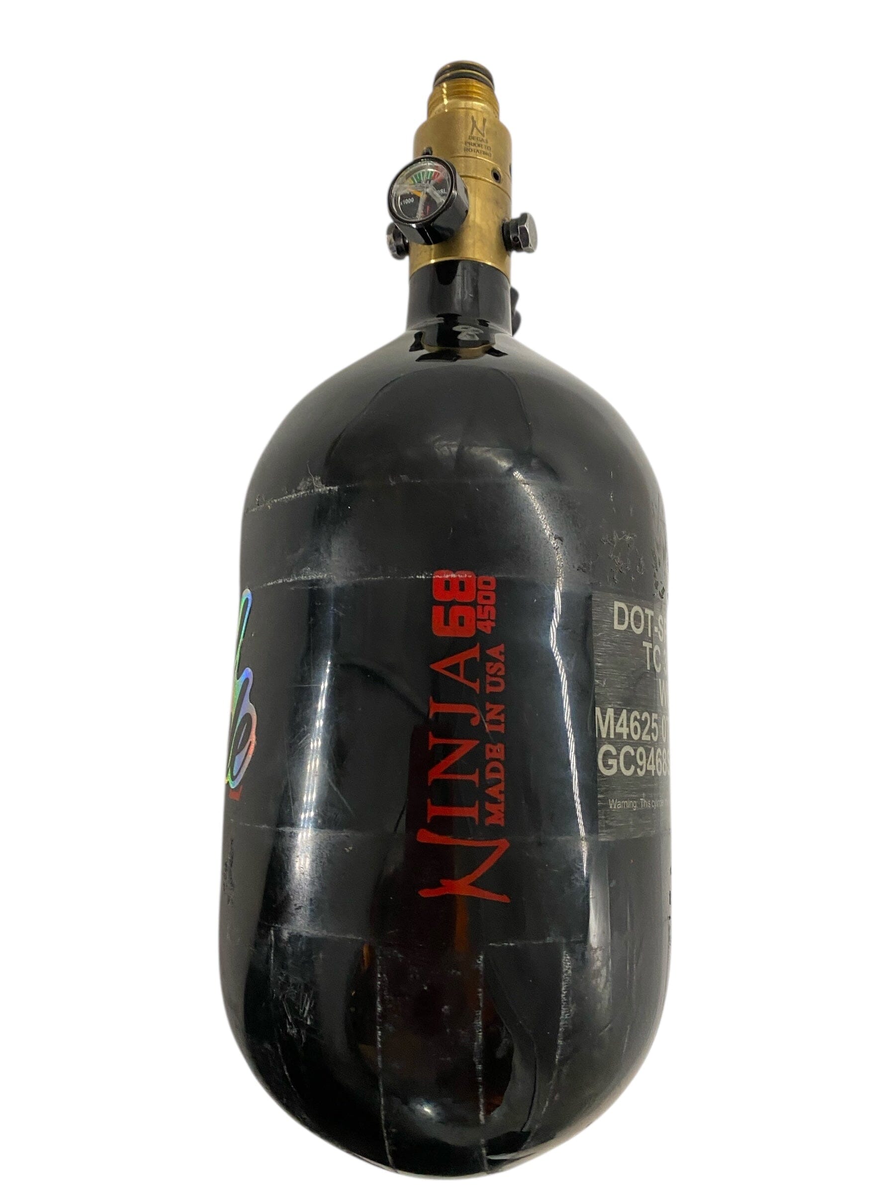 Used Ninja 68/4500 Paintball Tank Paintball Gun from CPXBrosPaintball Buy/Sell/Trade Paintball Markers, New Paintball Guns, Paintball Hoppers, Paintball Masks, and Hormesis Headbands